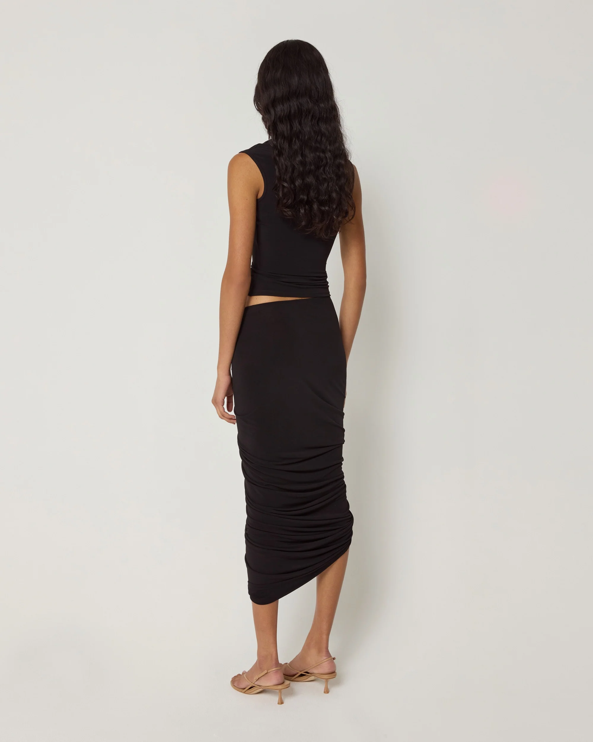Asymmetrical Tank | Black - Image 3