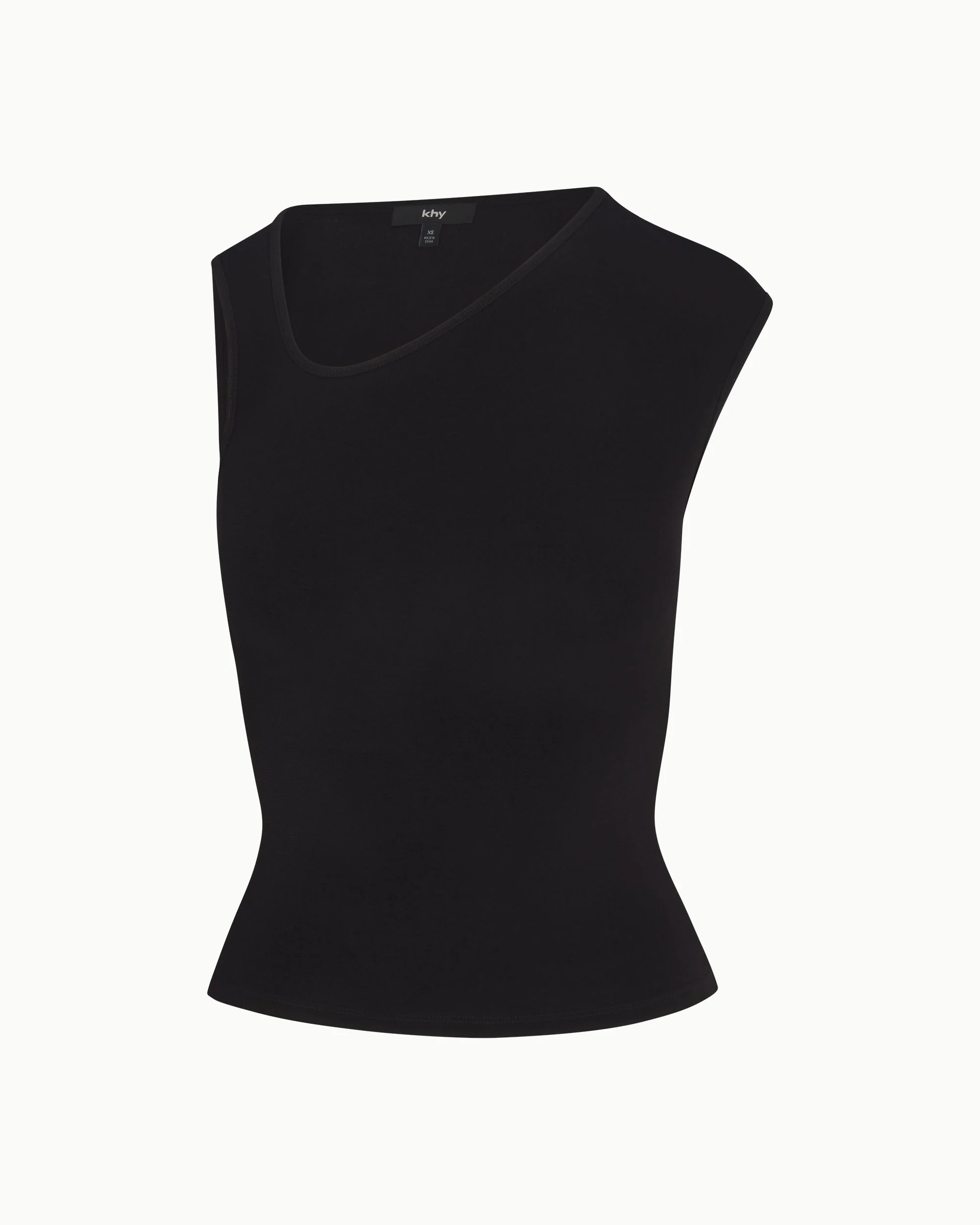 Asymmetrical Tank | Black - Image 7