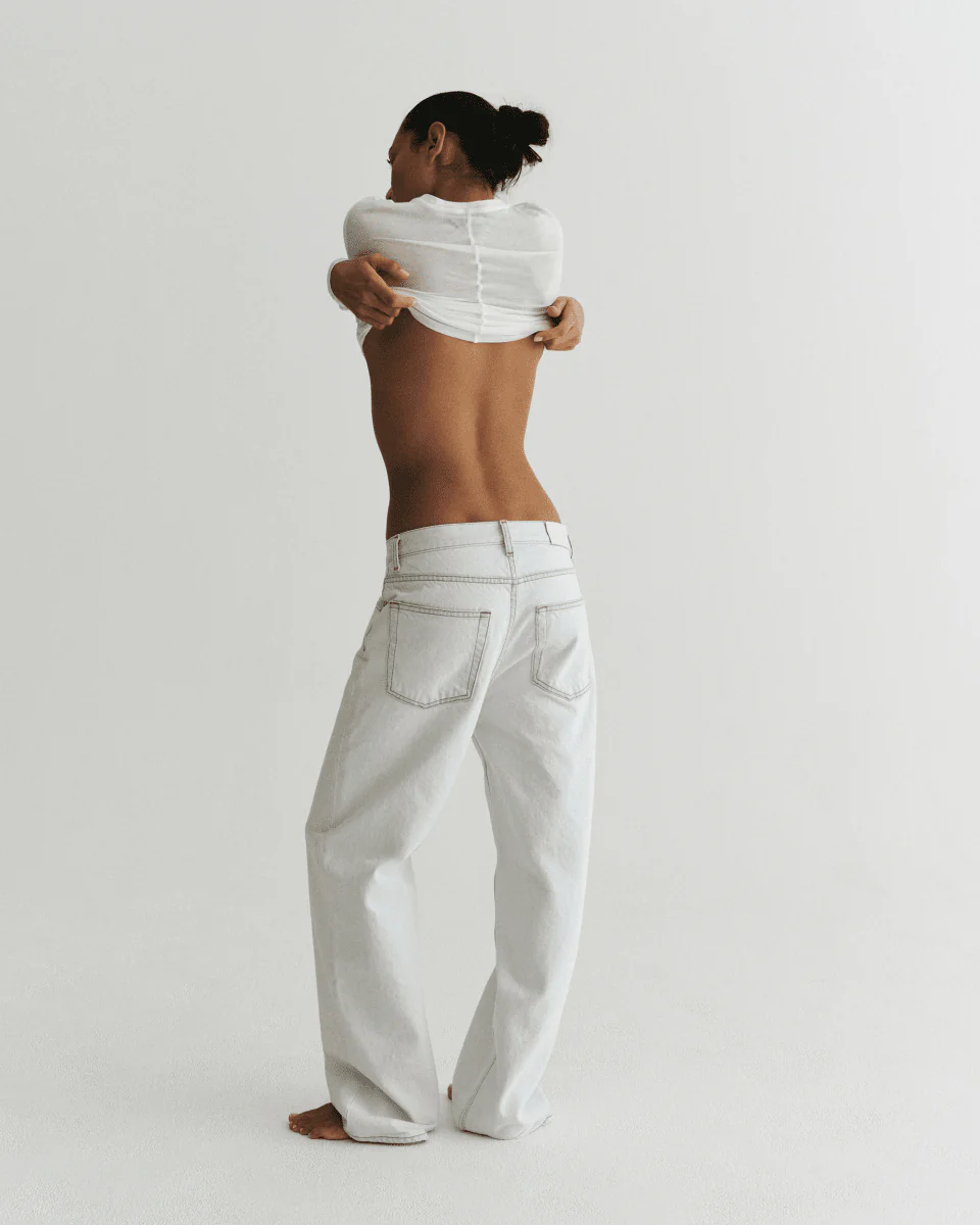 Beverly Relaxed Jean | Cloud - Image 2