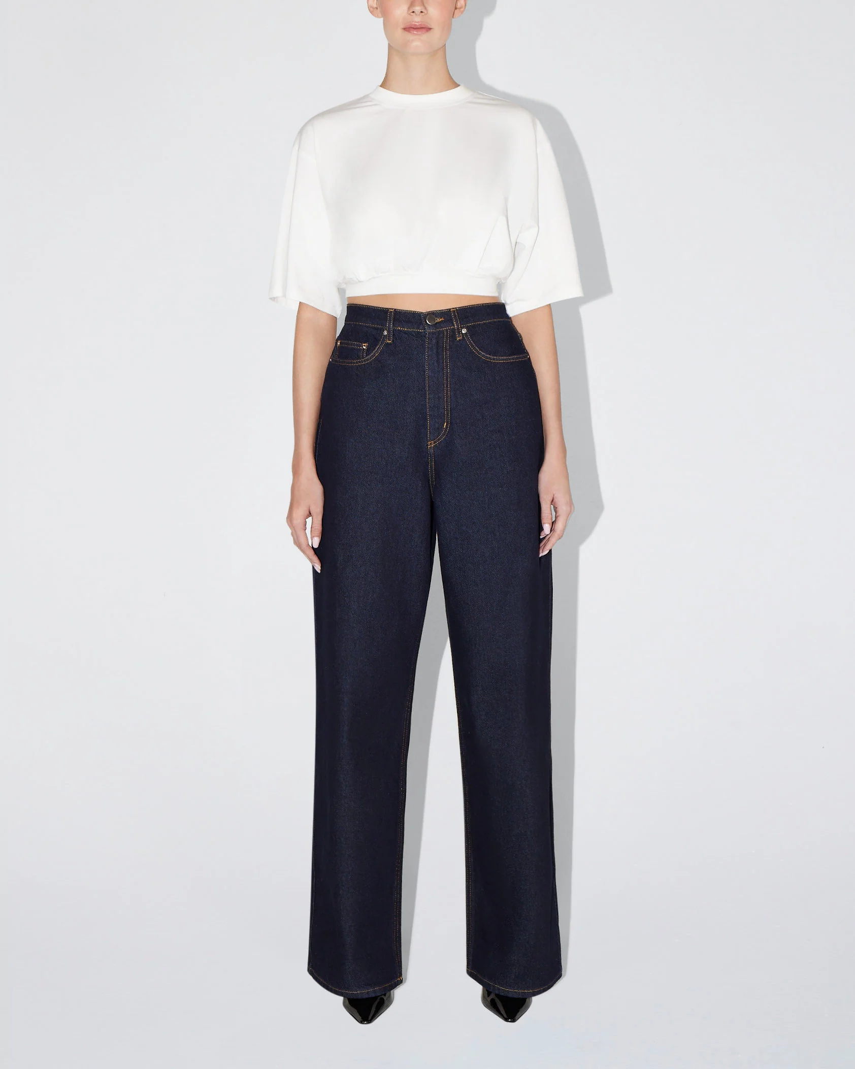 Classic High Rise Denim | Dark Wash - Image 3