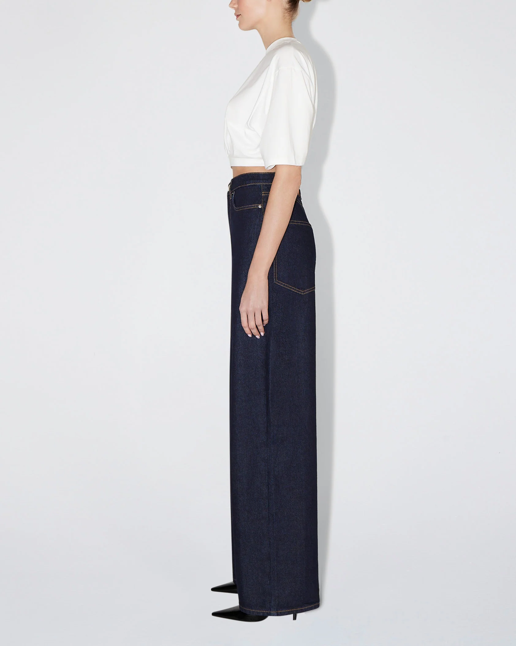 Classic High Rise Denim | Dark Wash - Image 4