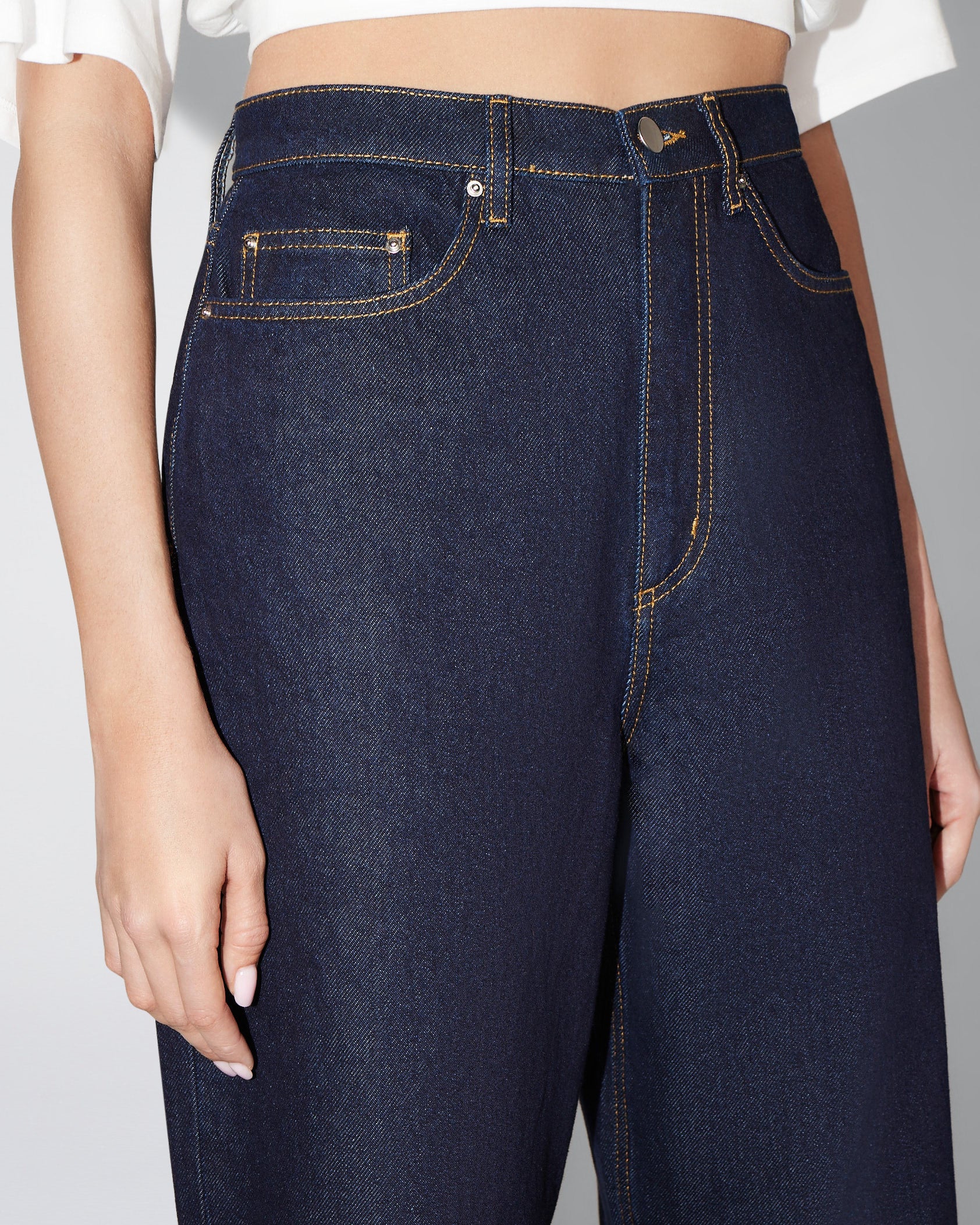 Classic High Rise Denim | Dark Wash - Image 6