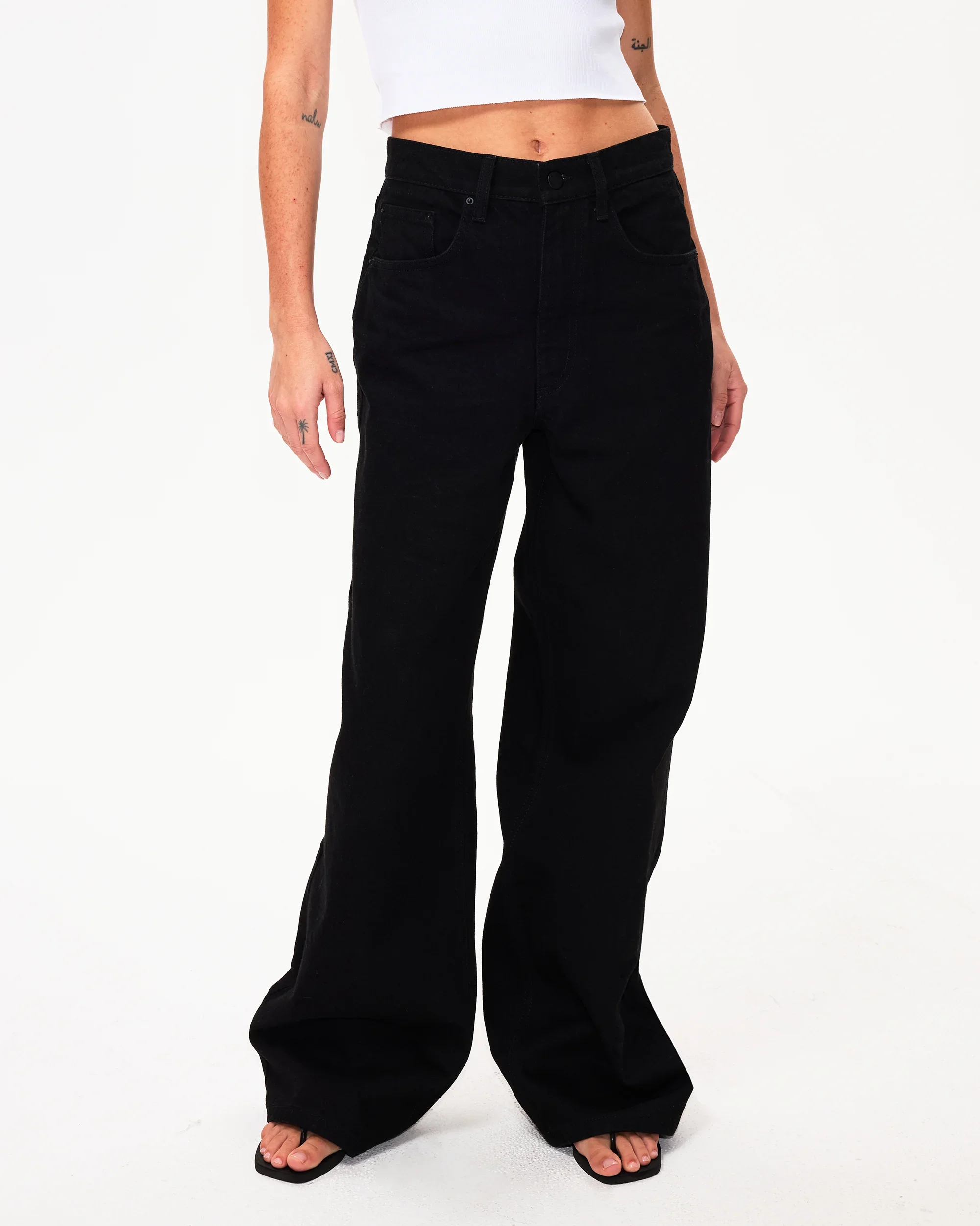 Classic Low Rise Denim | Black