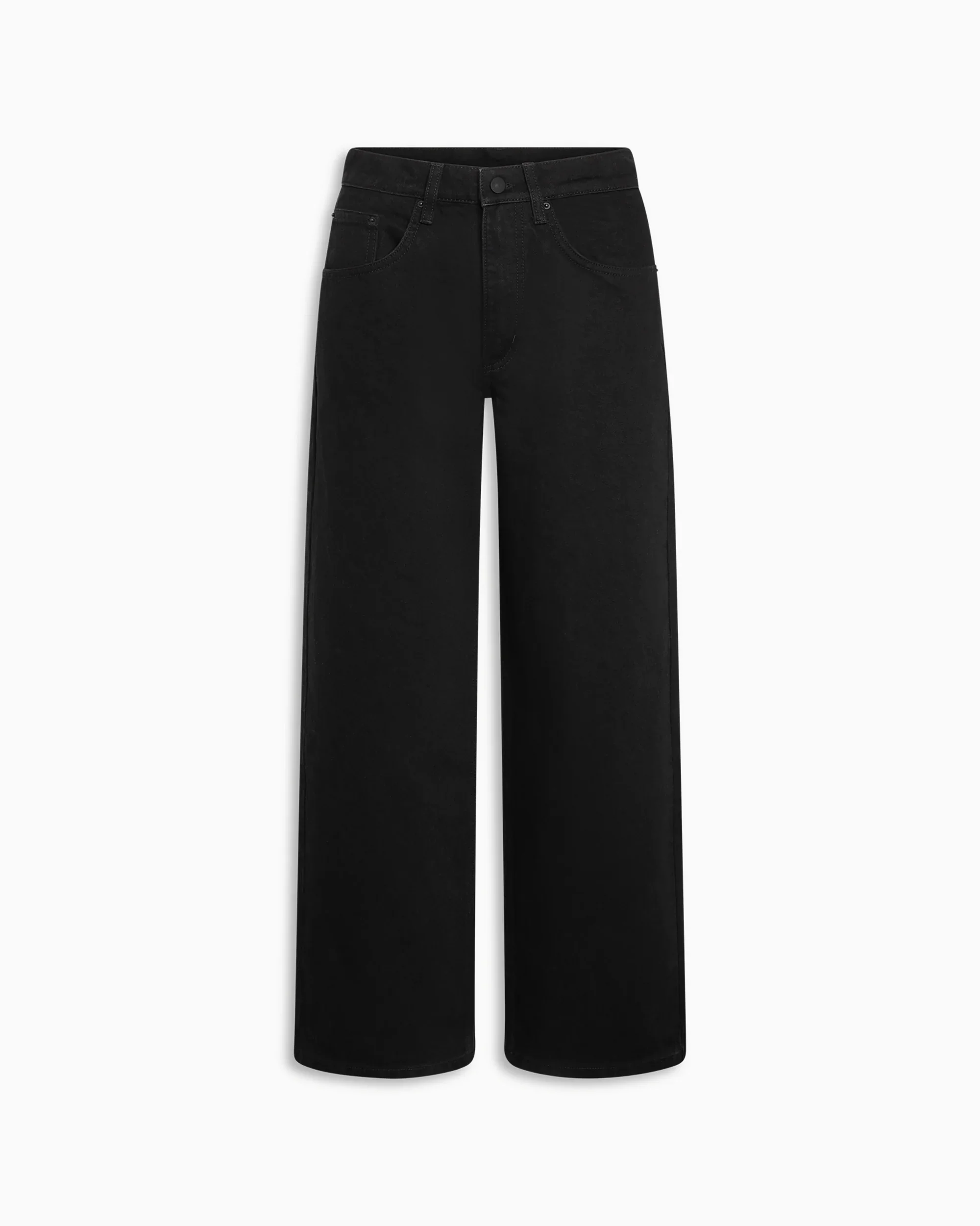 Classic Low Rise Denim | Black - Image 2