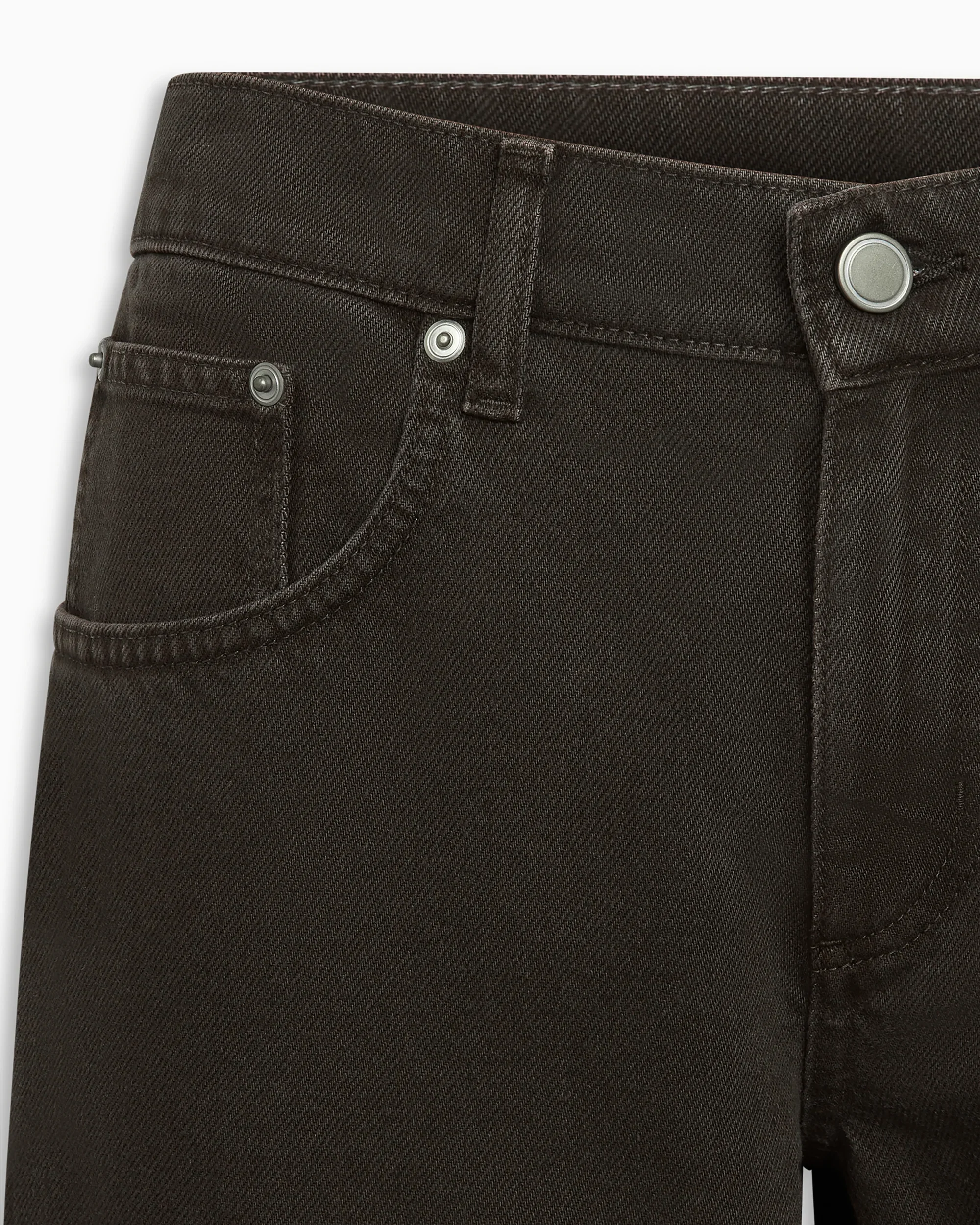 Classic Low Rise Denim | Chocolate - Image 15