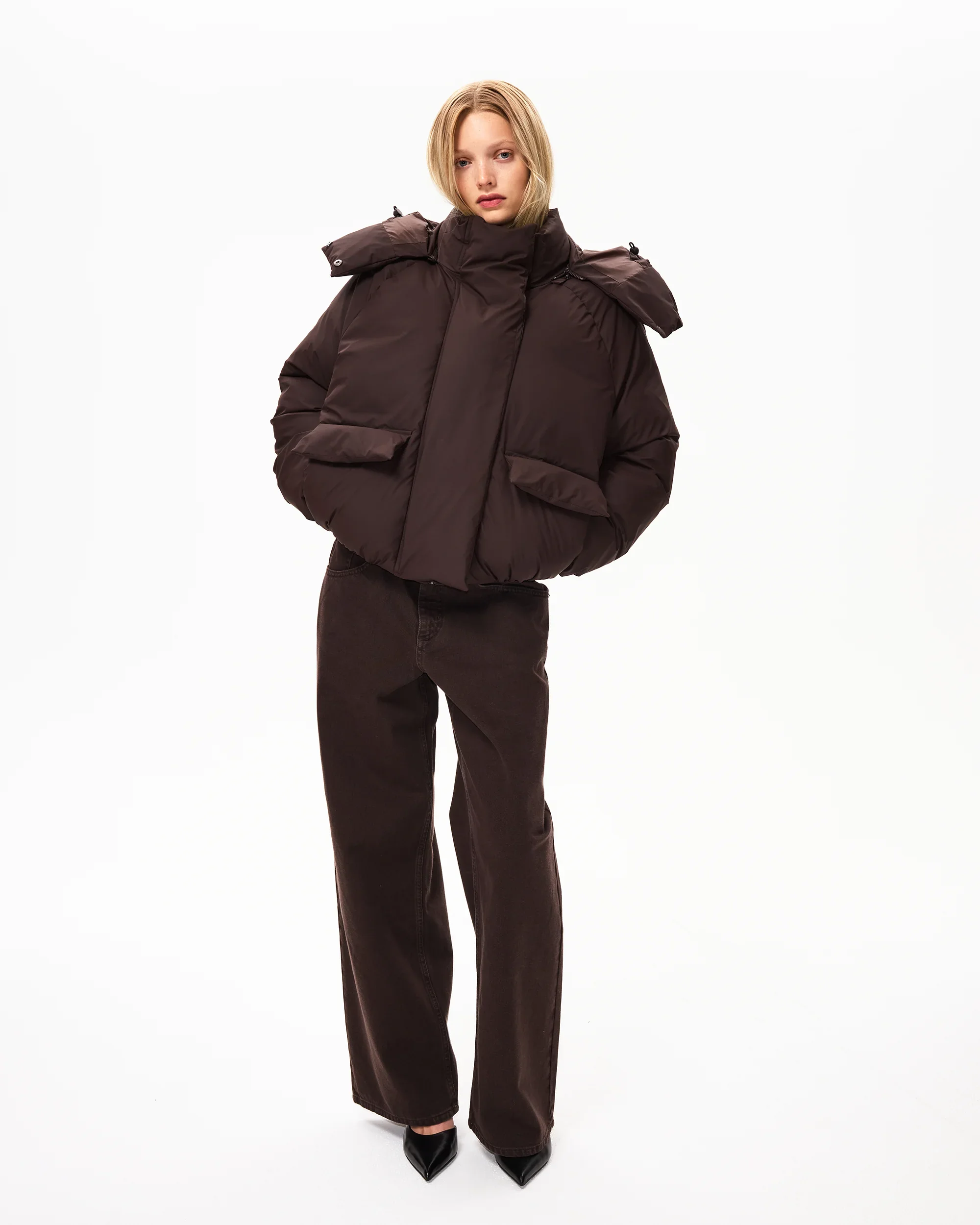 Classic Low Rise Denim | Chocolate - Image 5