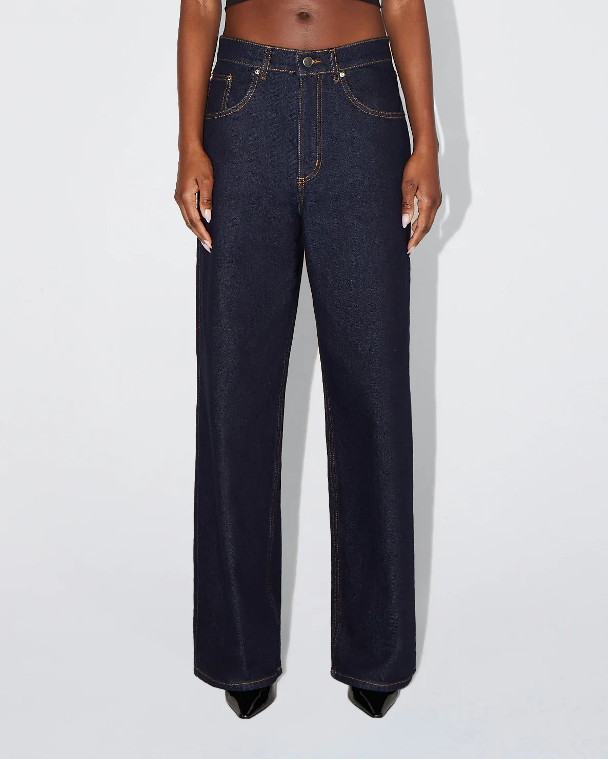Classic Low Rise Denim | Dark Wash - Image 11