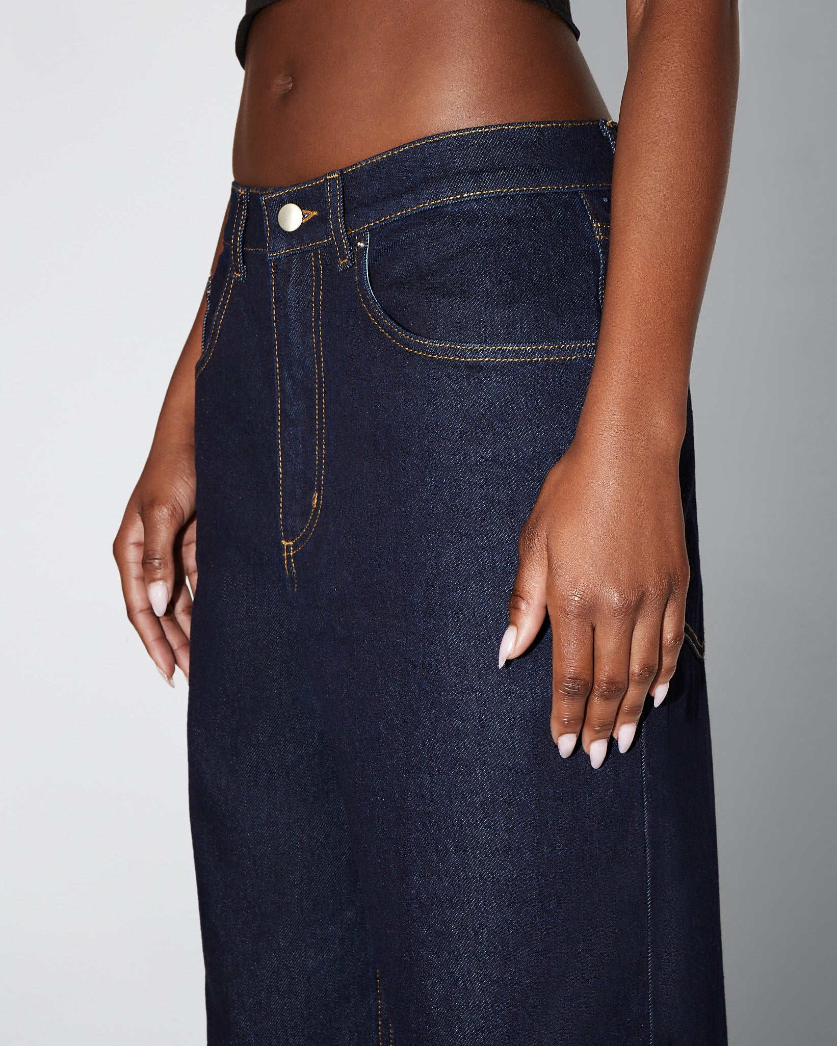Classic Low Rise Denim | Dark Wash - Image 16