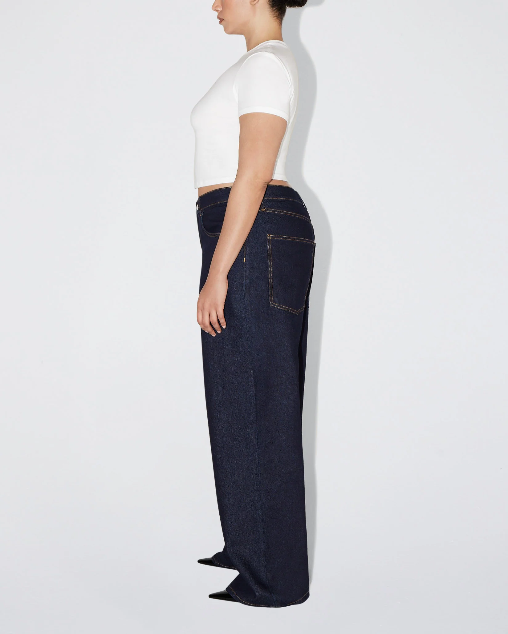 Classic Low Rise Denim | Dark Wash - Image 19