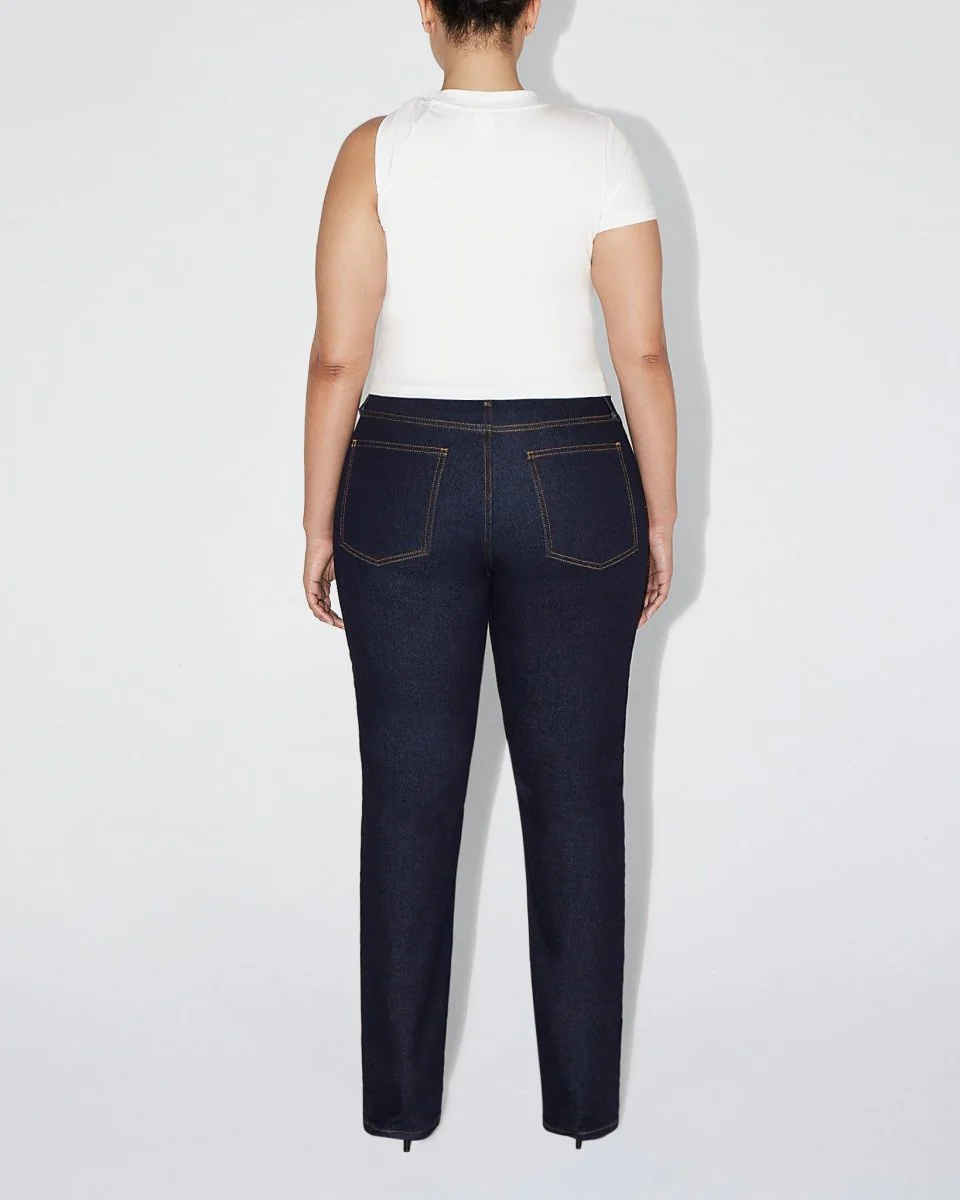 Classic Straight Leg Denim | Dark Wash - Image 10