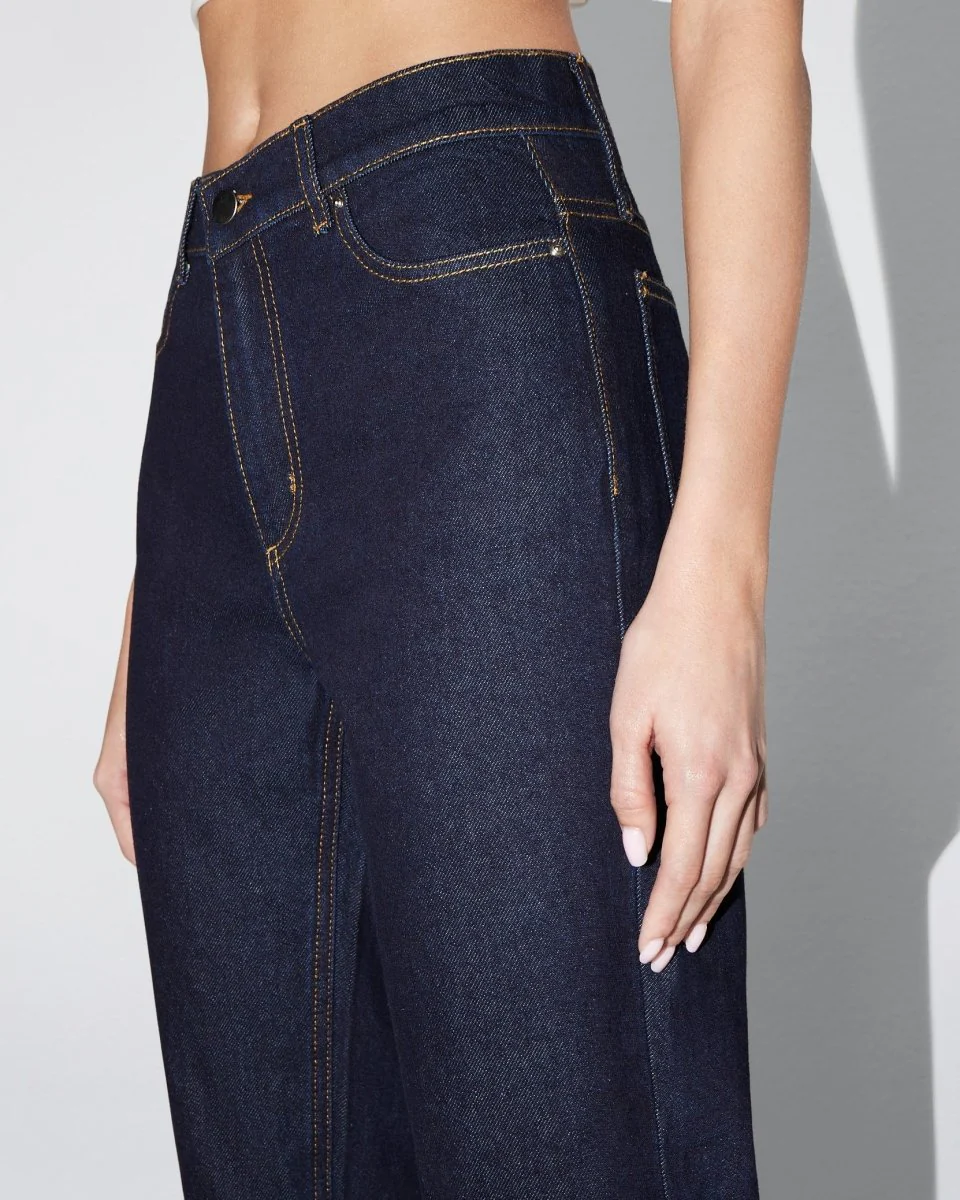 Classic Straight Leg Denim | Dark Wash - Image 6
