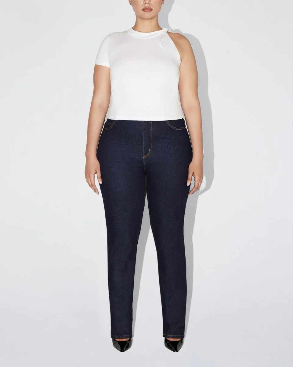 Classic Straight Leg Denim | Dark Wash - Image 8