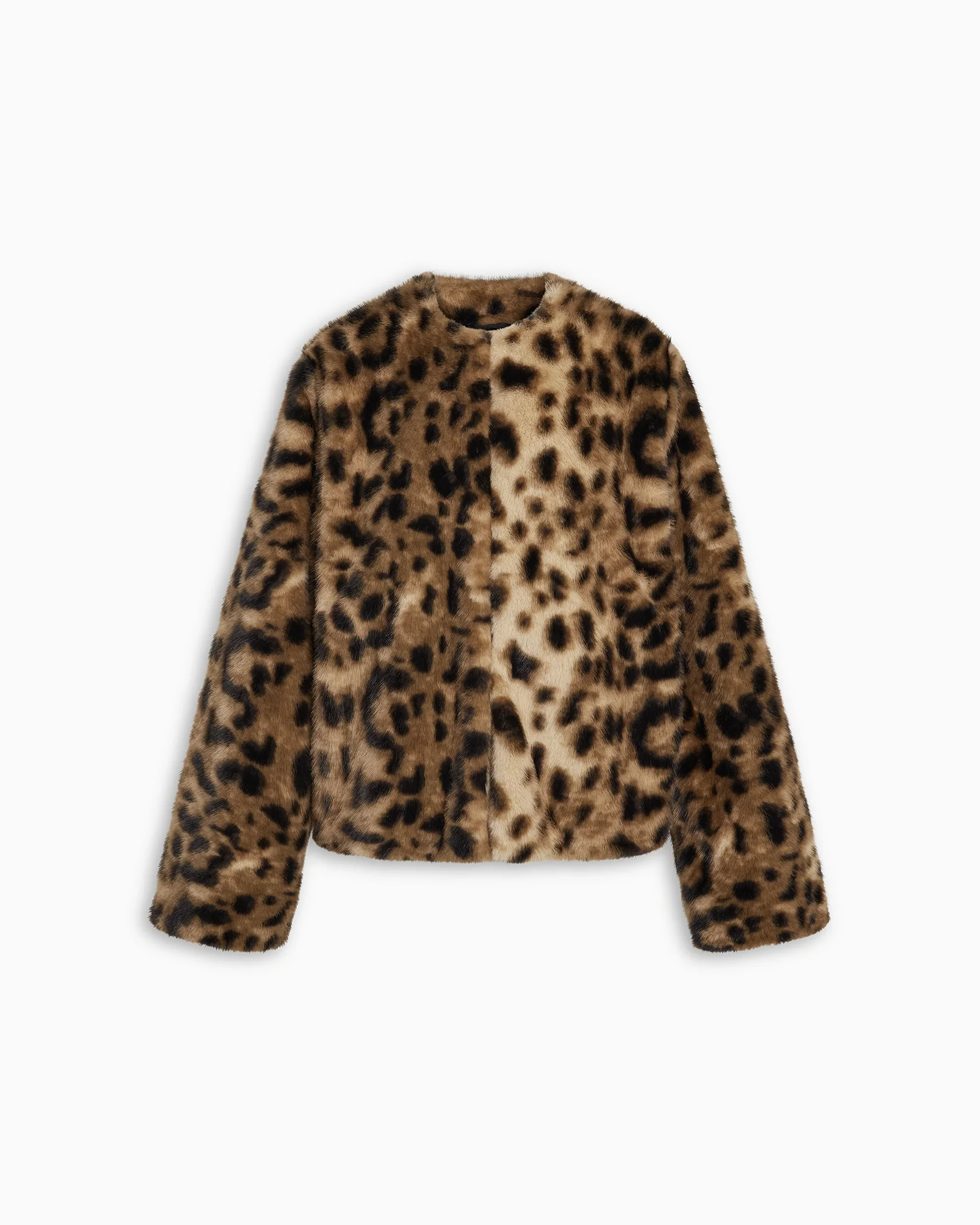 Signature Faux Fur Jacket | Leopard - Image 2