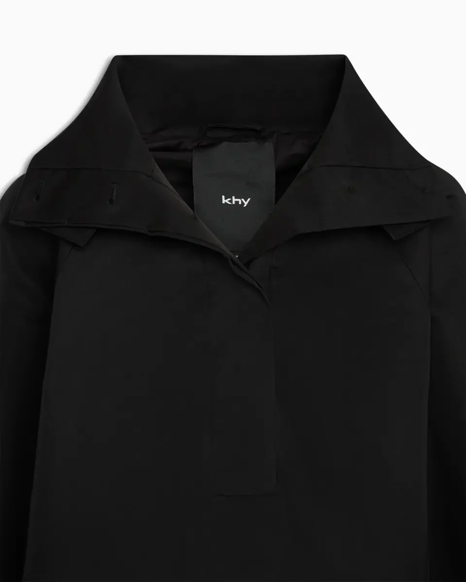 Cropped Parka | Black - Image 6