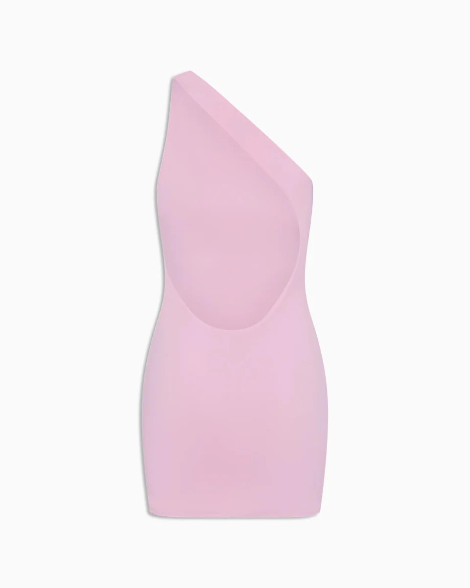 Cutout Mini Dress | Powder Pink - Image 6