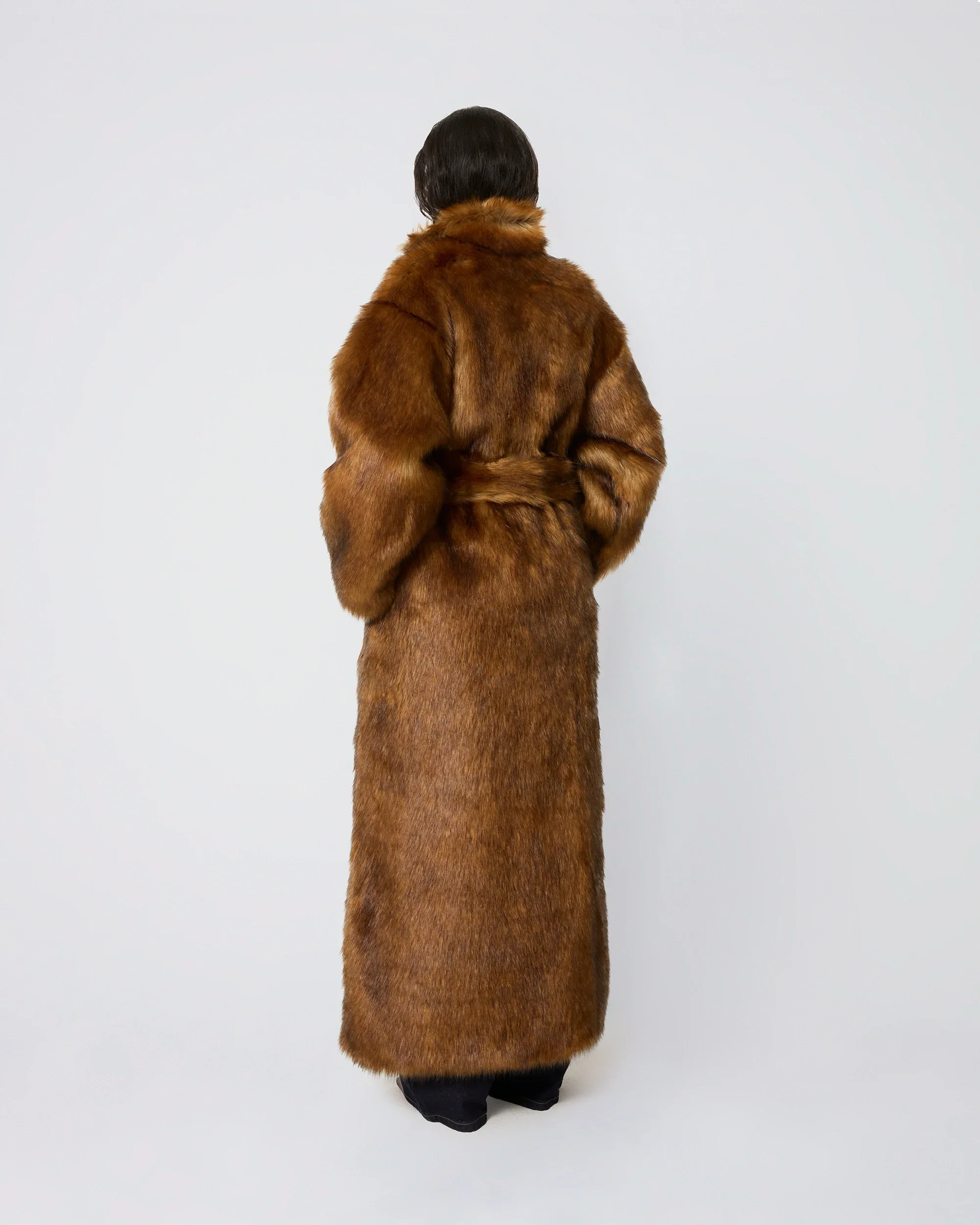Faux Fur Coat | Cedar - Image 8