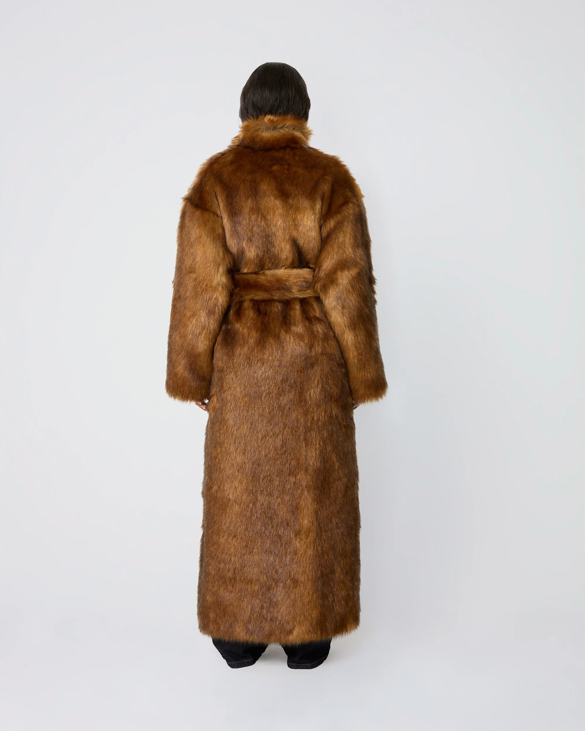 Faux Fur Coat | Cedar - Image 9