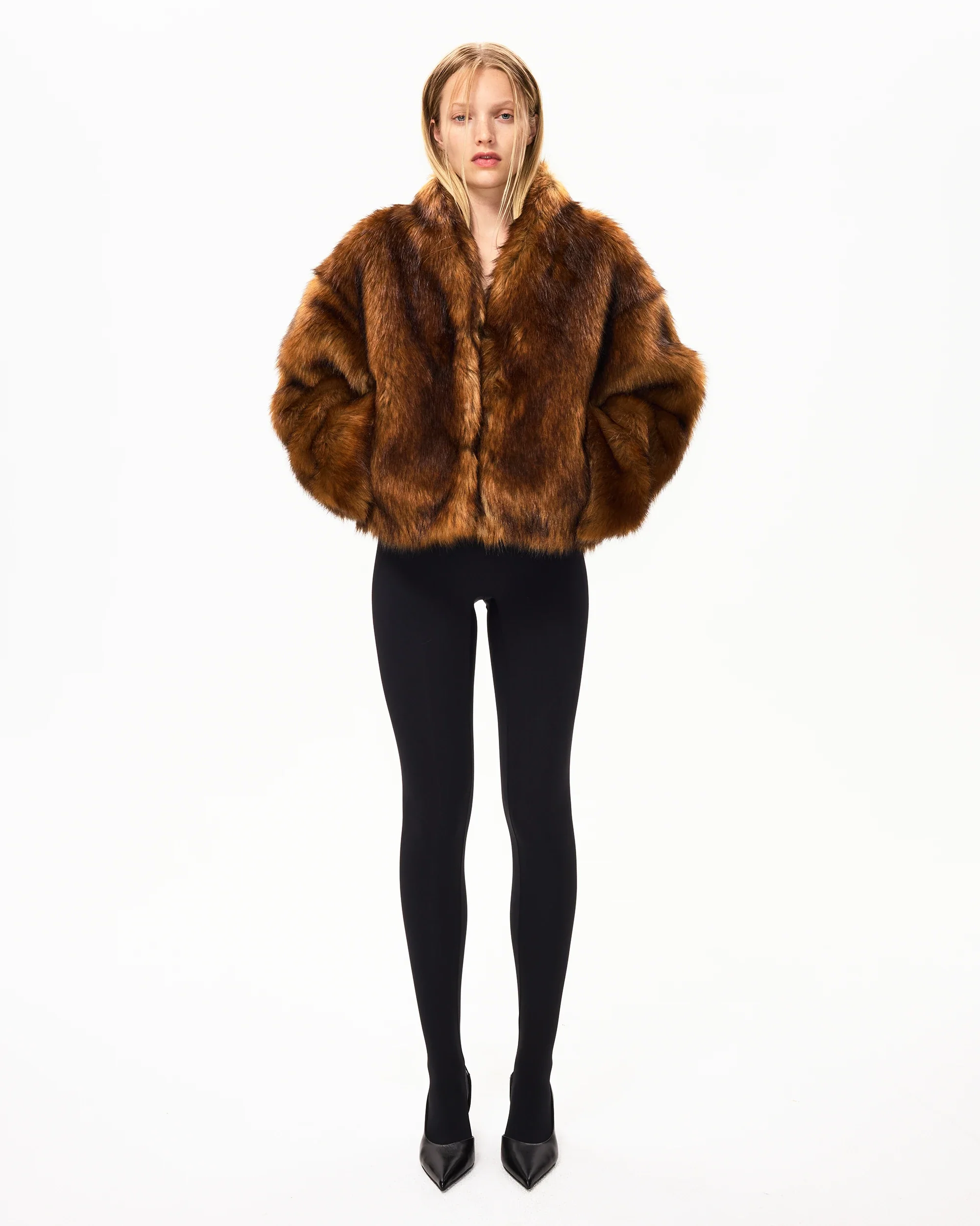Faux Fur Jacket | Cedar - Image 8