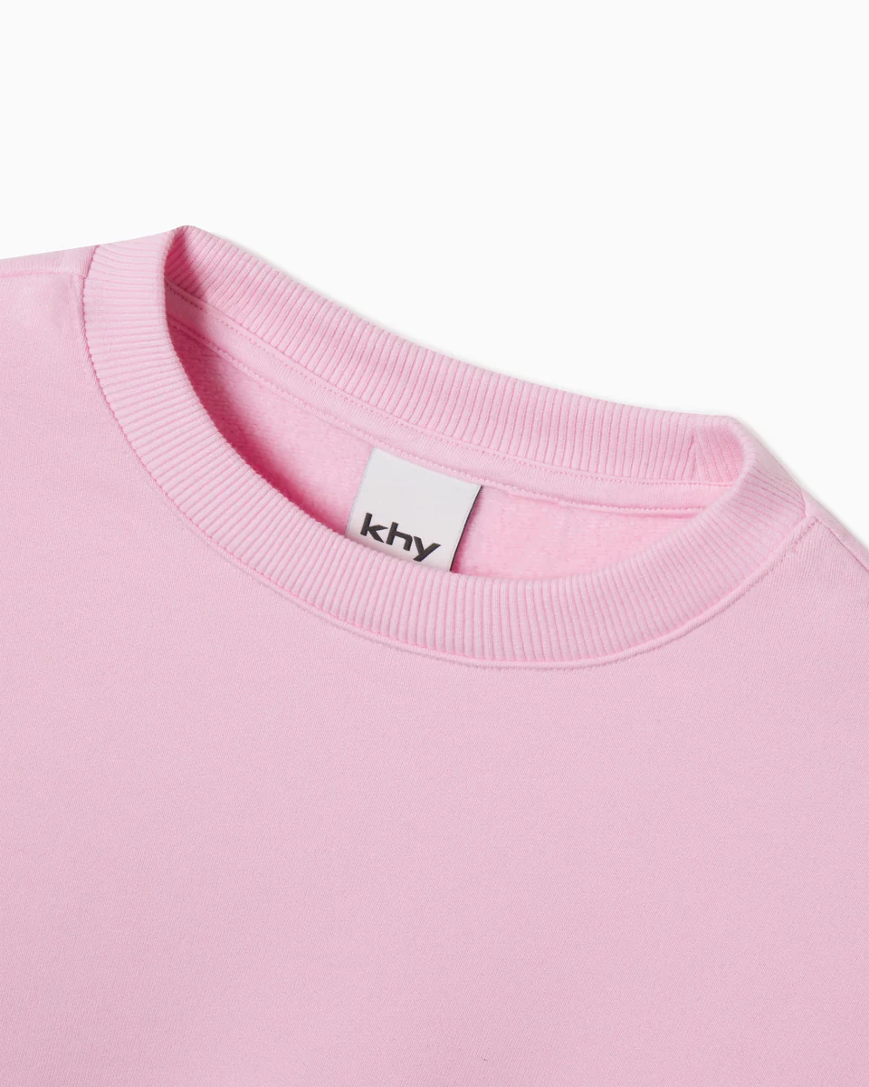 Fleece Crewneck | Orchid Pink - Image 8