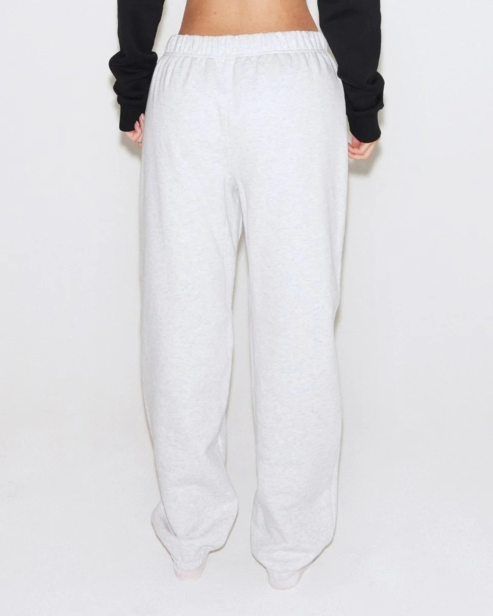 Fleece Jogger | Light Heather Grey - Image 5