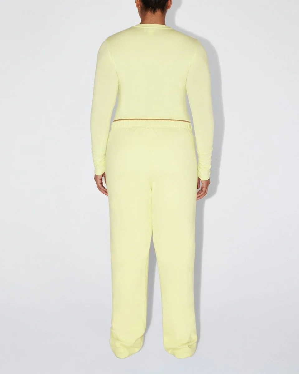 Fleece Straight Leg Pant | Limoncello - Image 11