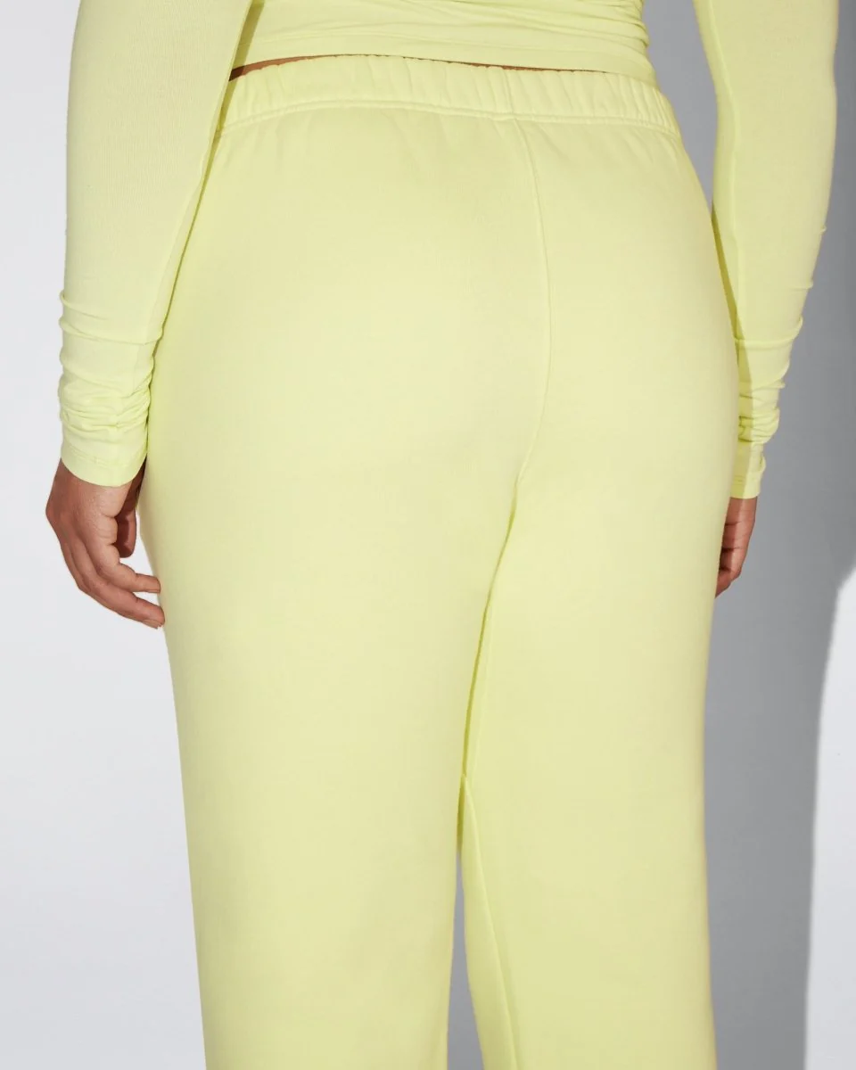 Fleece Straight Leg Pant | Limoncello - Image 12