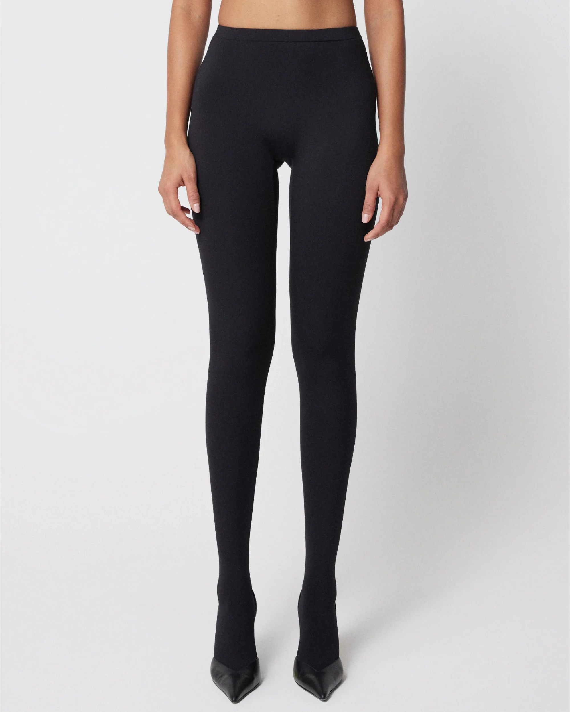Footed Legging | Black - Image 6