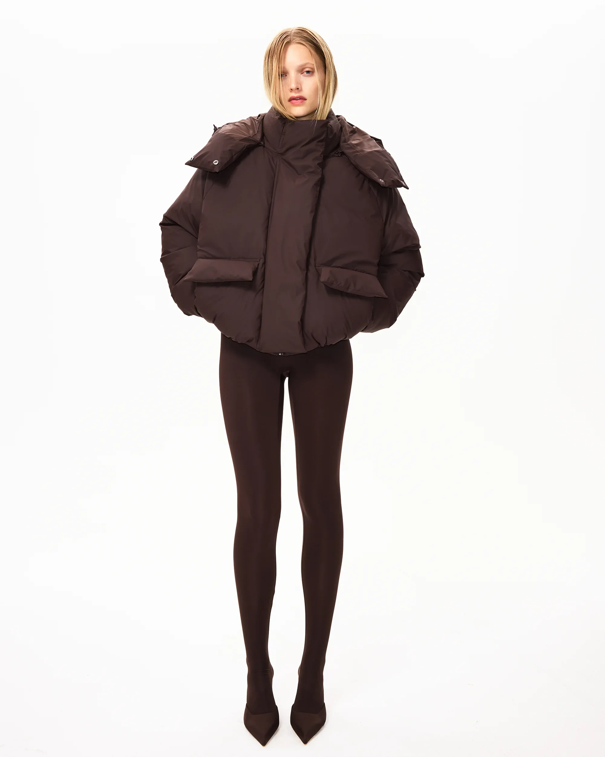 Footed Legging | Chocolate - Image 4