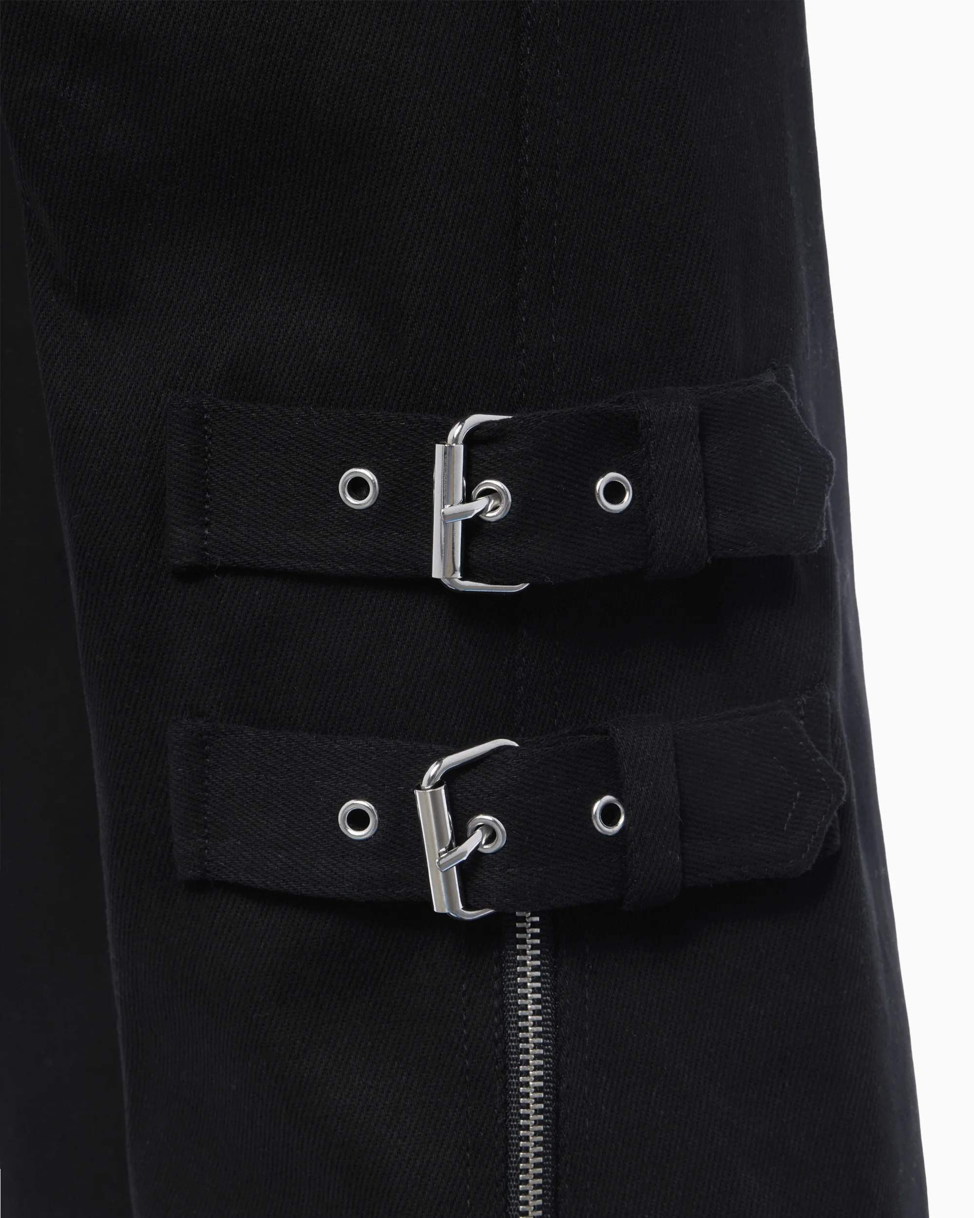 High Rise Denim Trousers | Black - Image 11