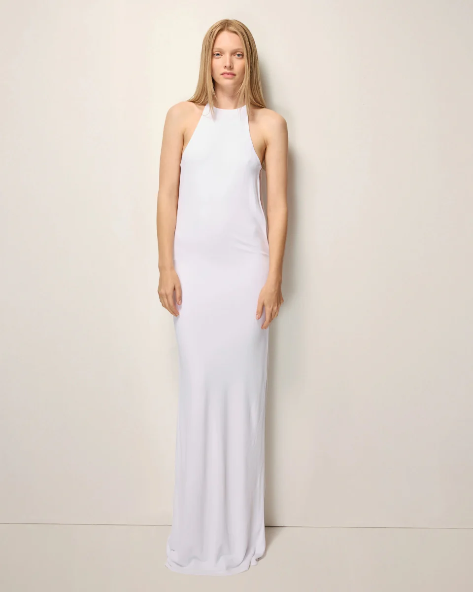 Keyhole Gown | White - Image 4