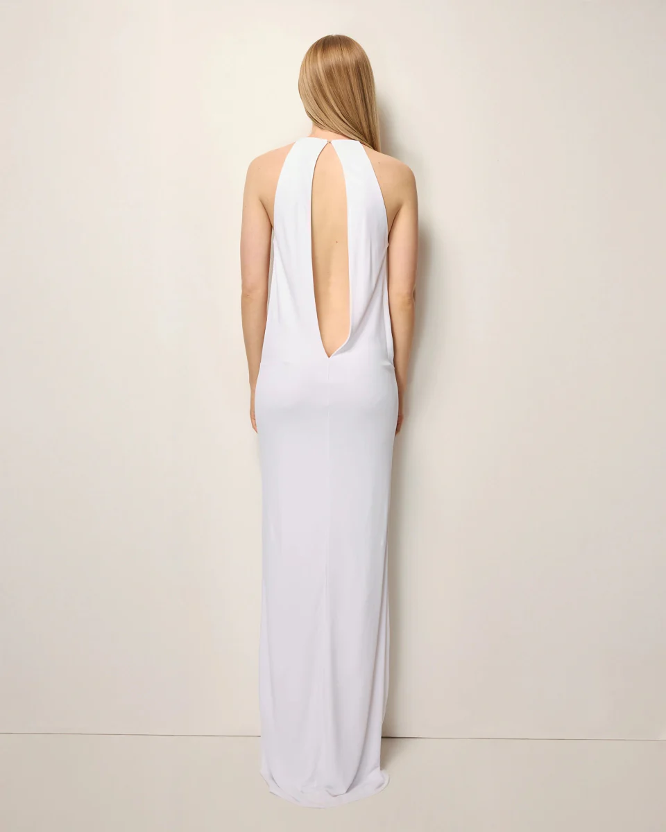 Keyhole Gown | White - Image 5