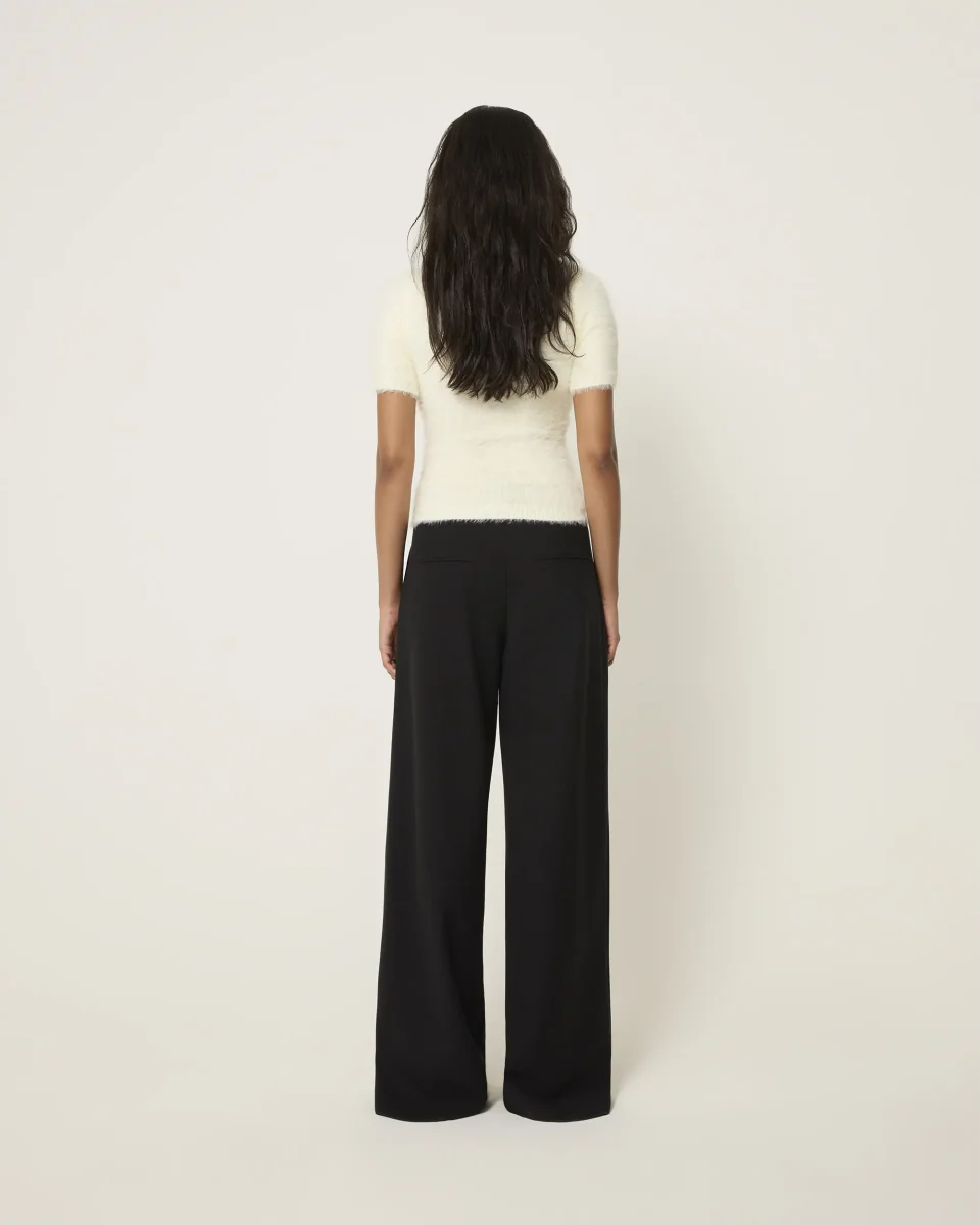 Knit Short Sleeve | Cream - Image 5