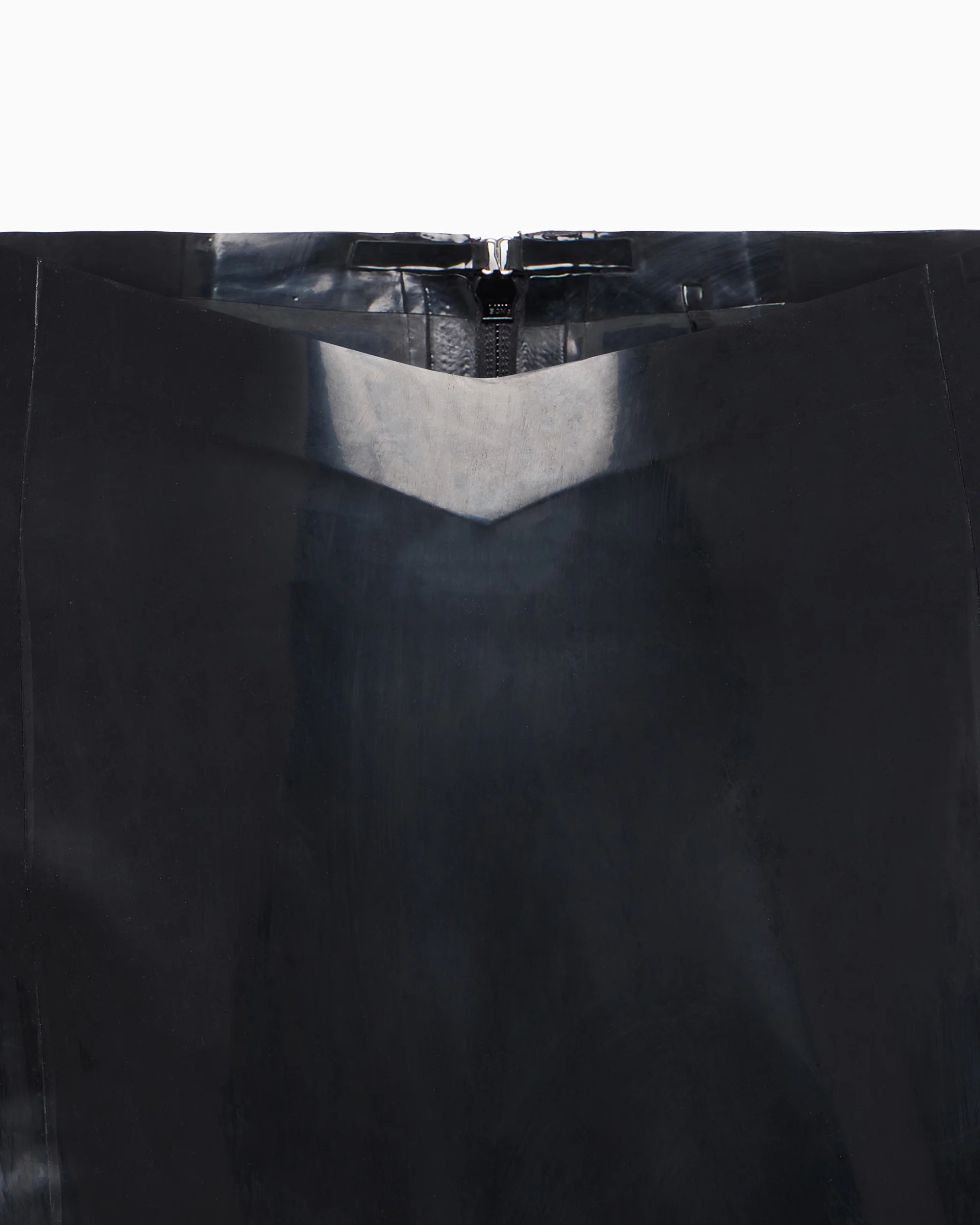 Latex Maxi Skirt | Black - Image 7