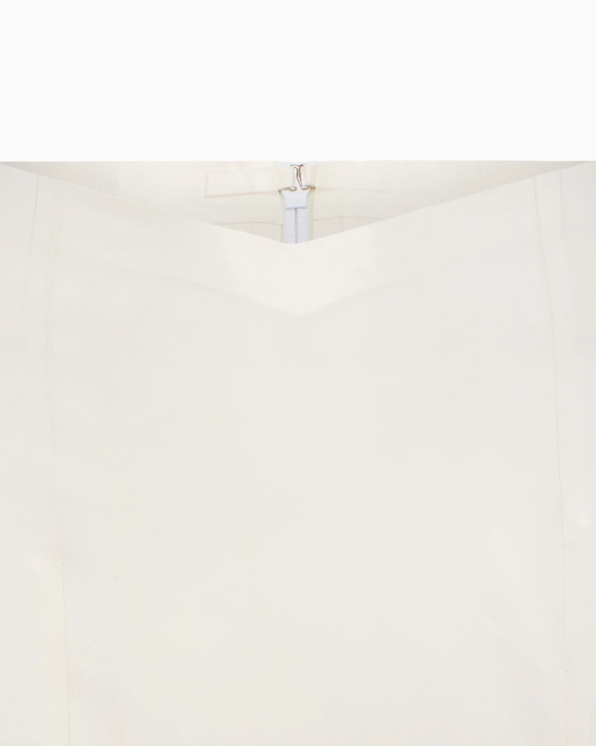 Latex Maxi Skirt | Bone - Image 7