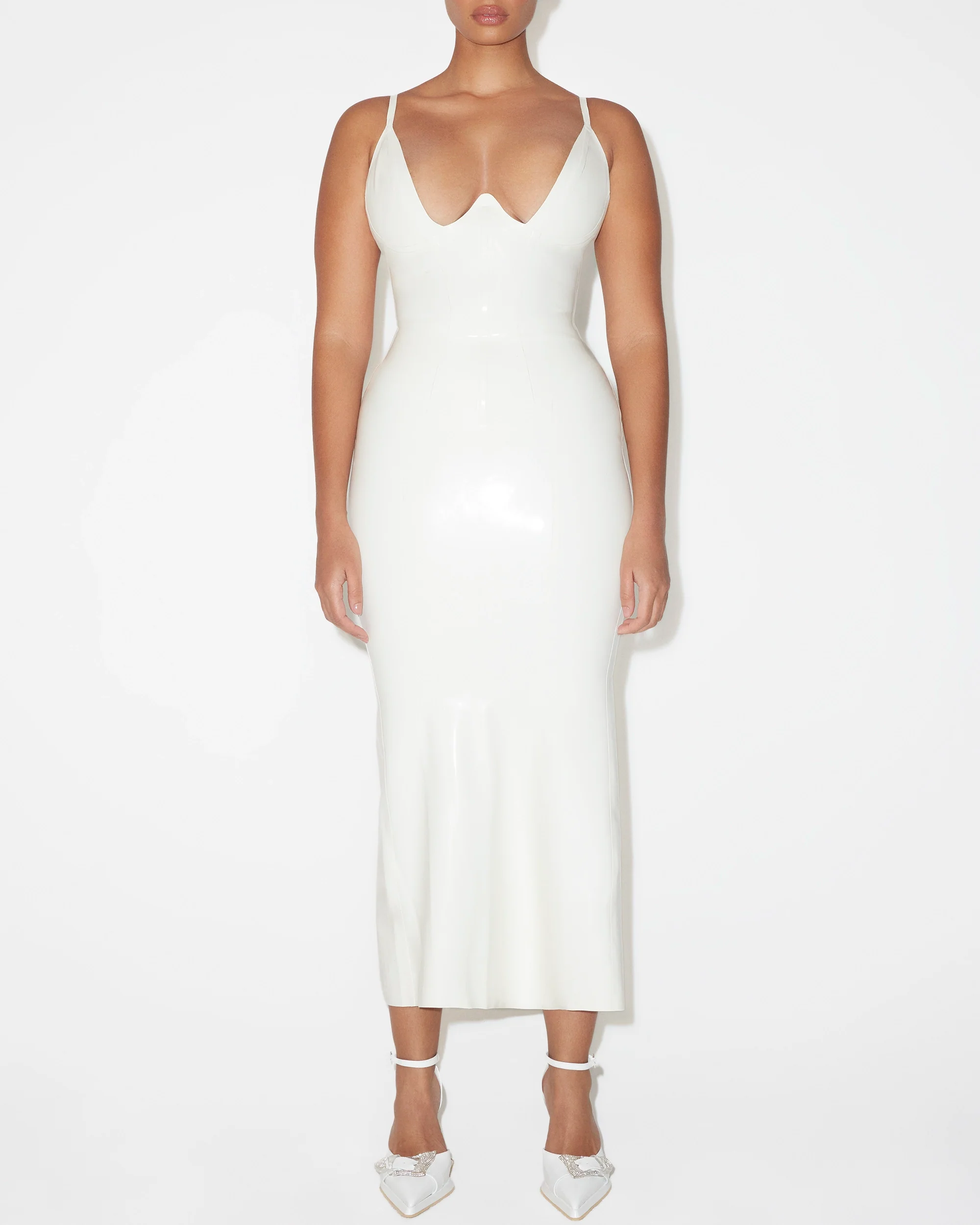 Latex Plunge Tank | Bone - Image 3