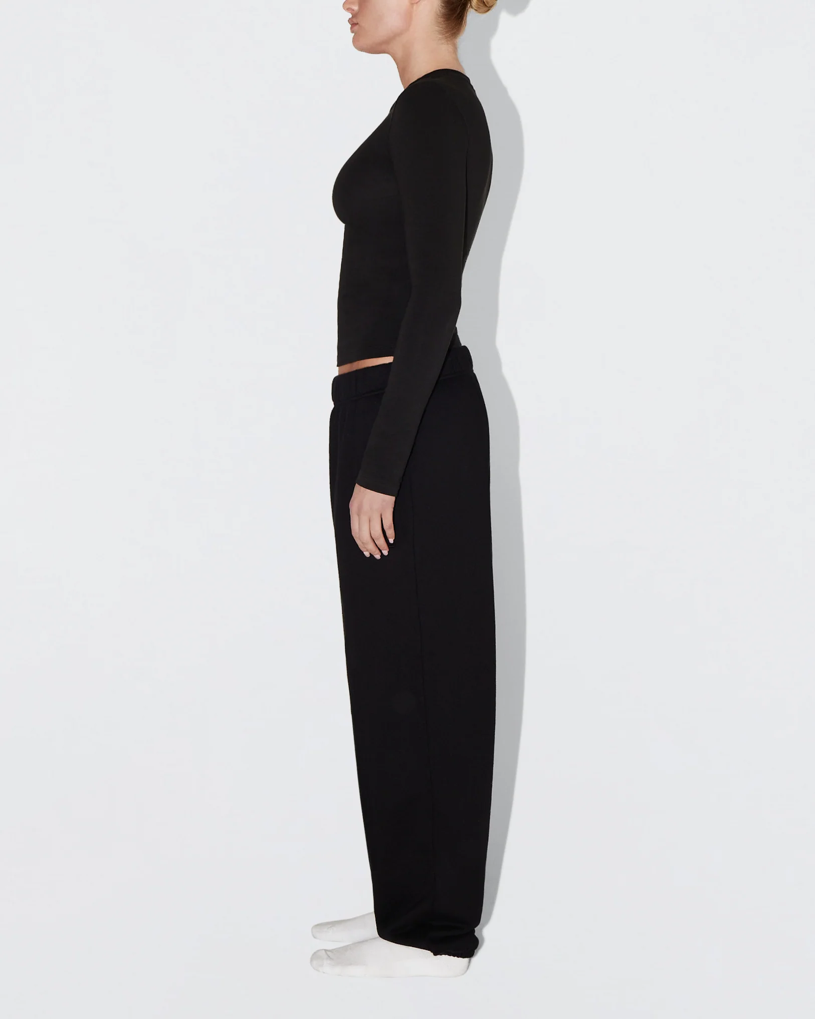Long Sleeve Tee | Black - Image 3