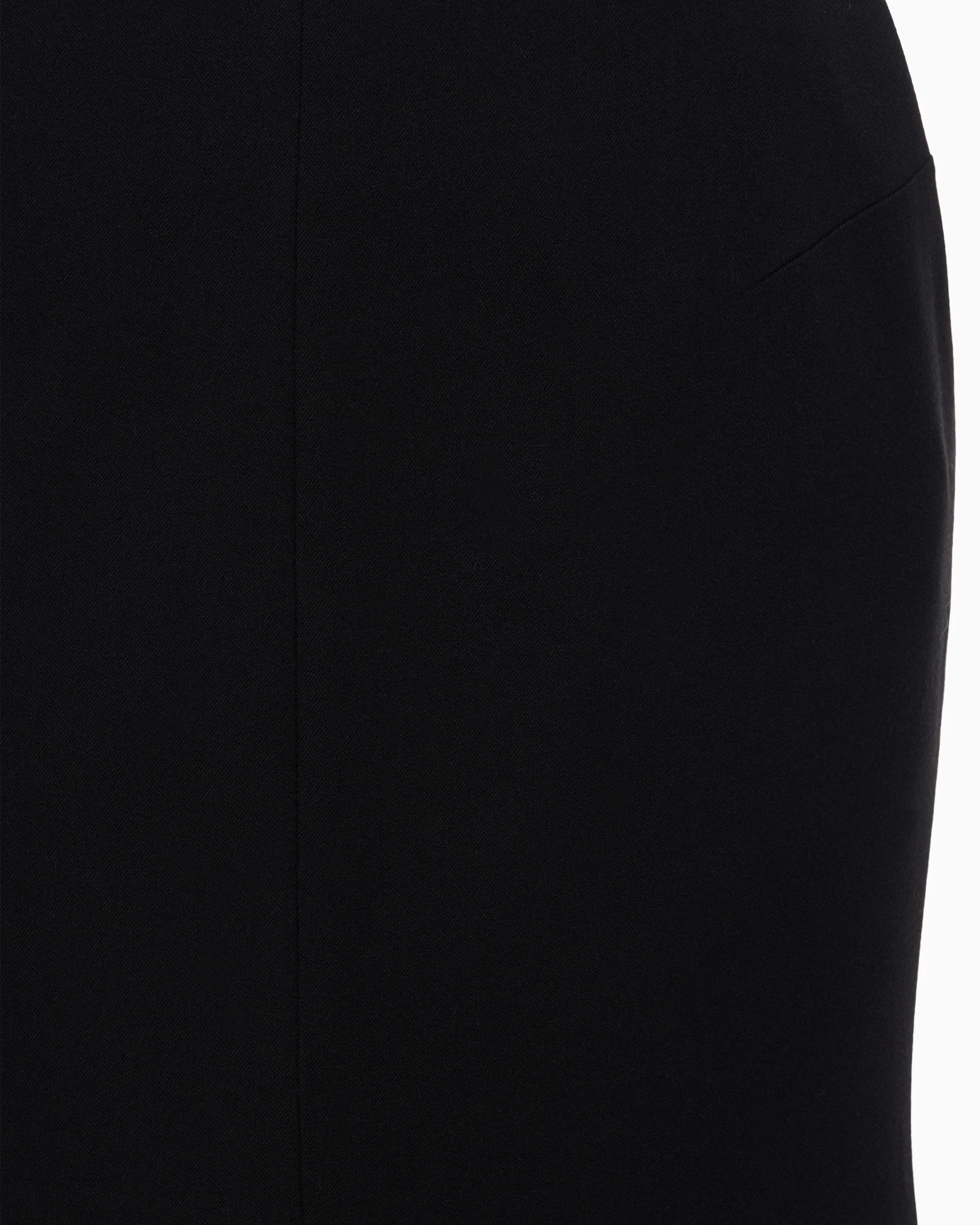 Long Tailored Skirt | Black - Image 11
