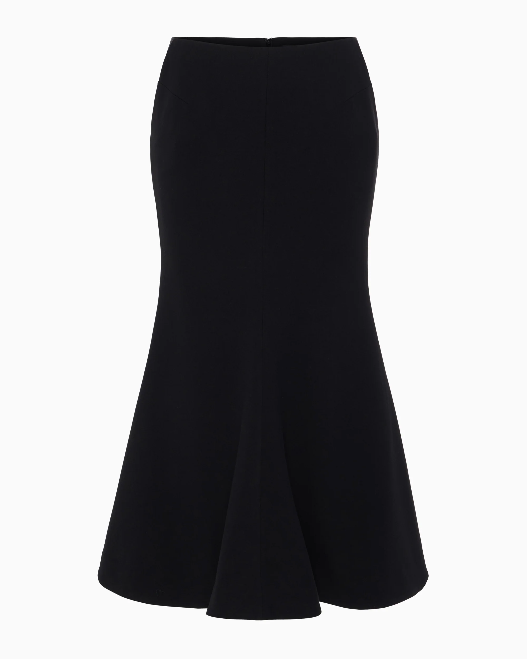 Long Tailored Skirt | Black - Image 2