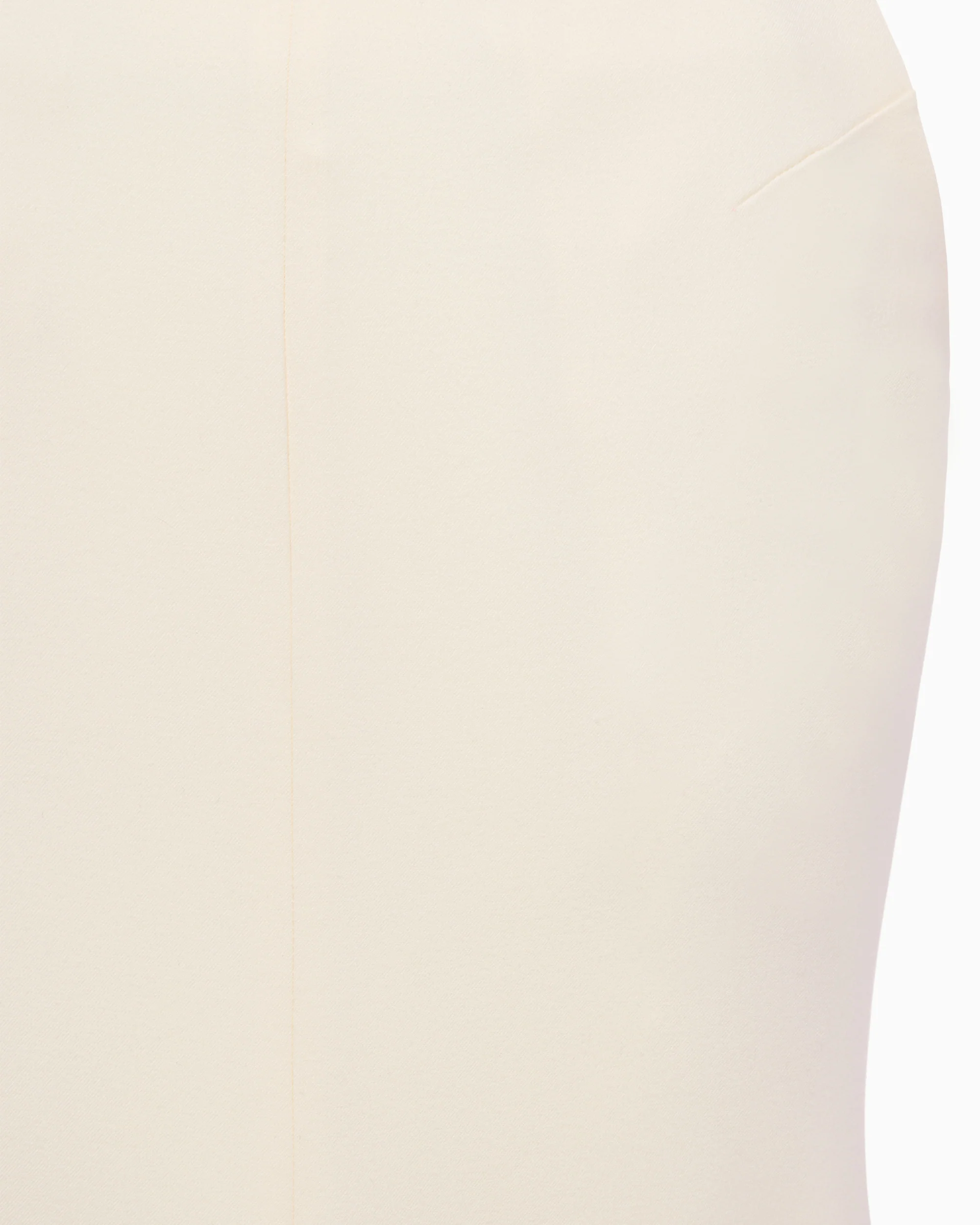 Long Tailored Skirt | Warm White - Image 7