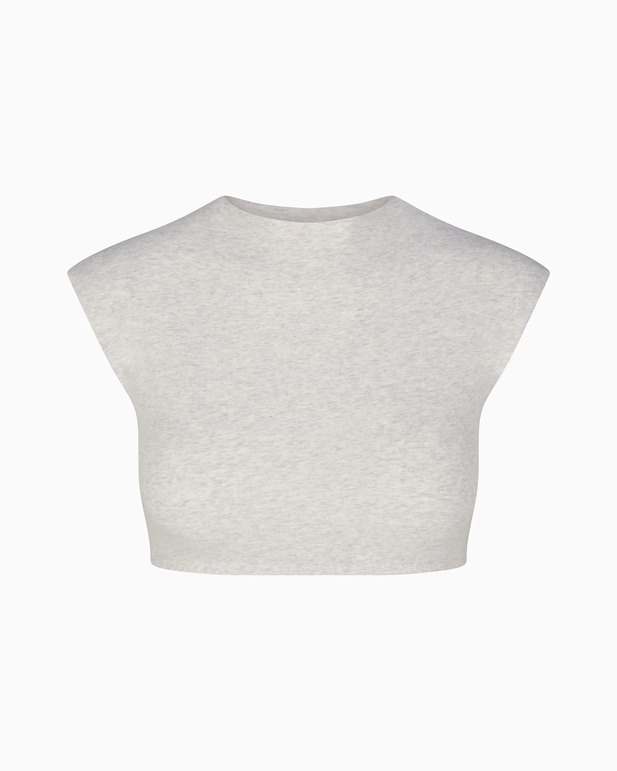 Micro Tee | Light Heather Grey - Image 2