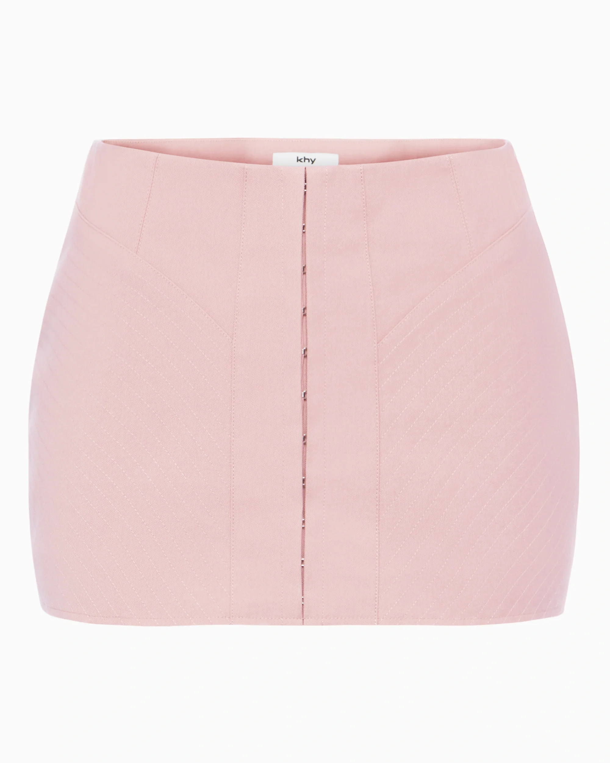 Mini Corset Skirt | Blush - Image 2
