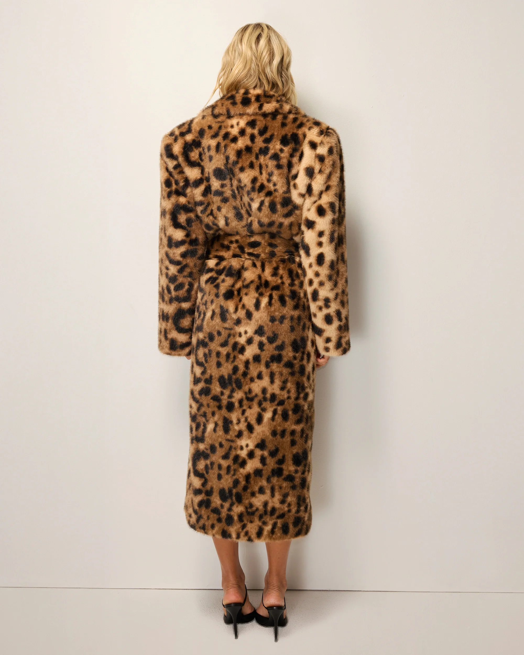 Signature Faux Fur Coat | Leopard - Image 6