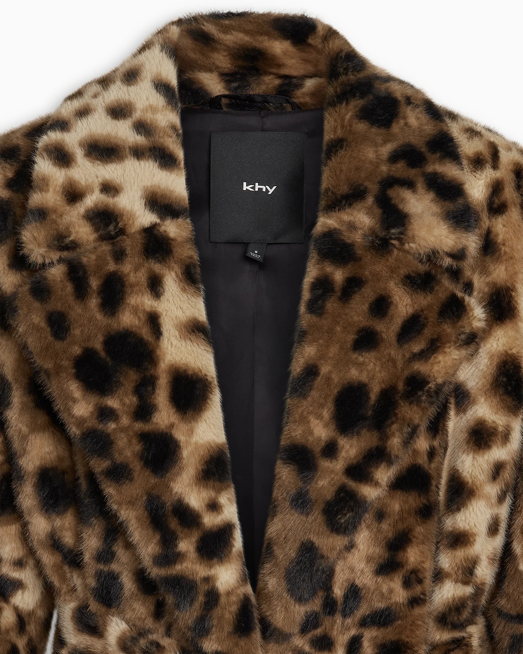 Signature Faux Fur Coat | Leopard - Image 7