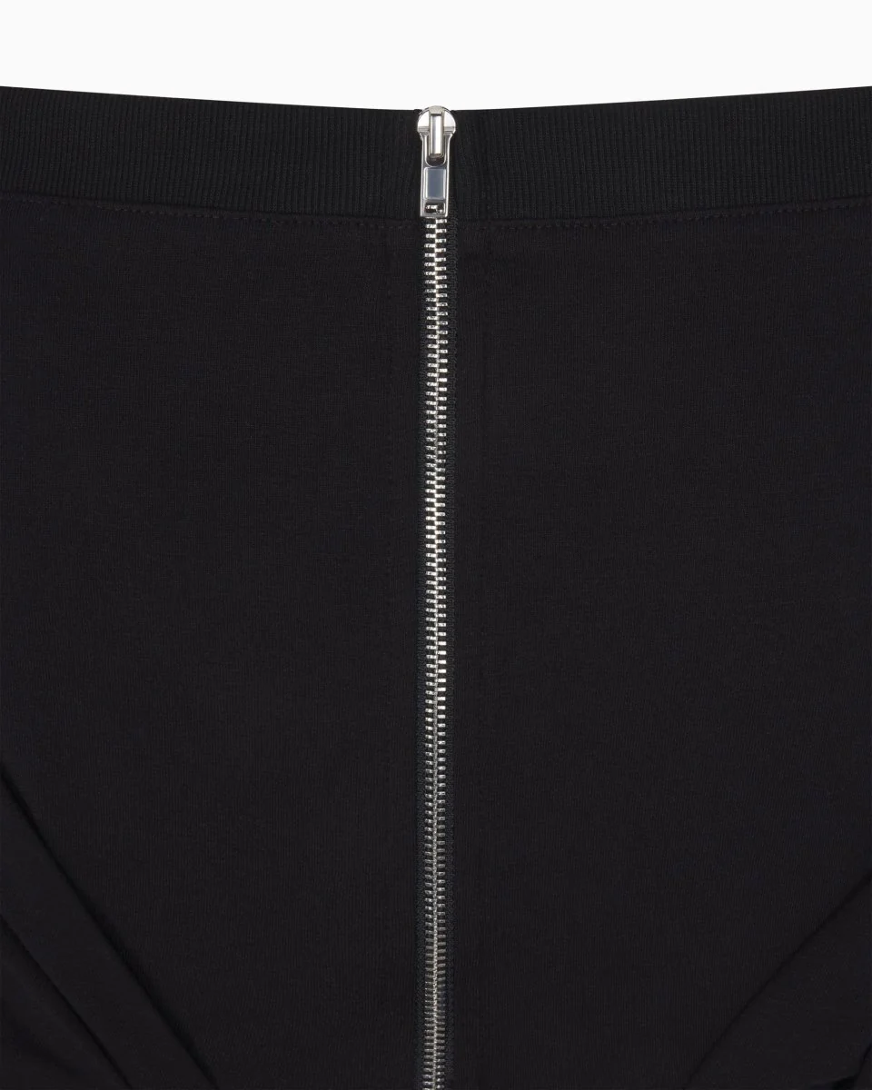 Off the Shoulder Cinching Tee | Black - Image 13