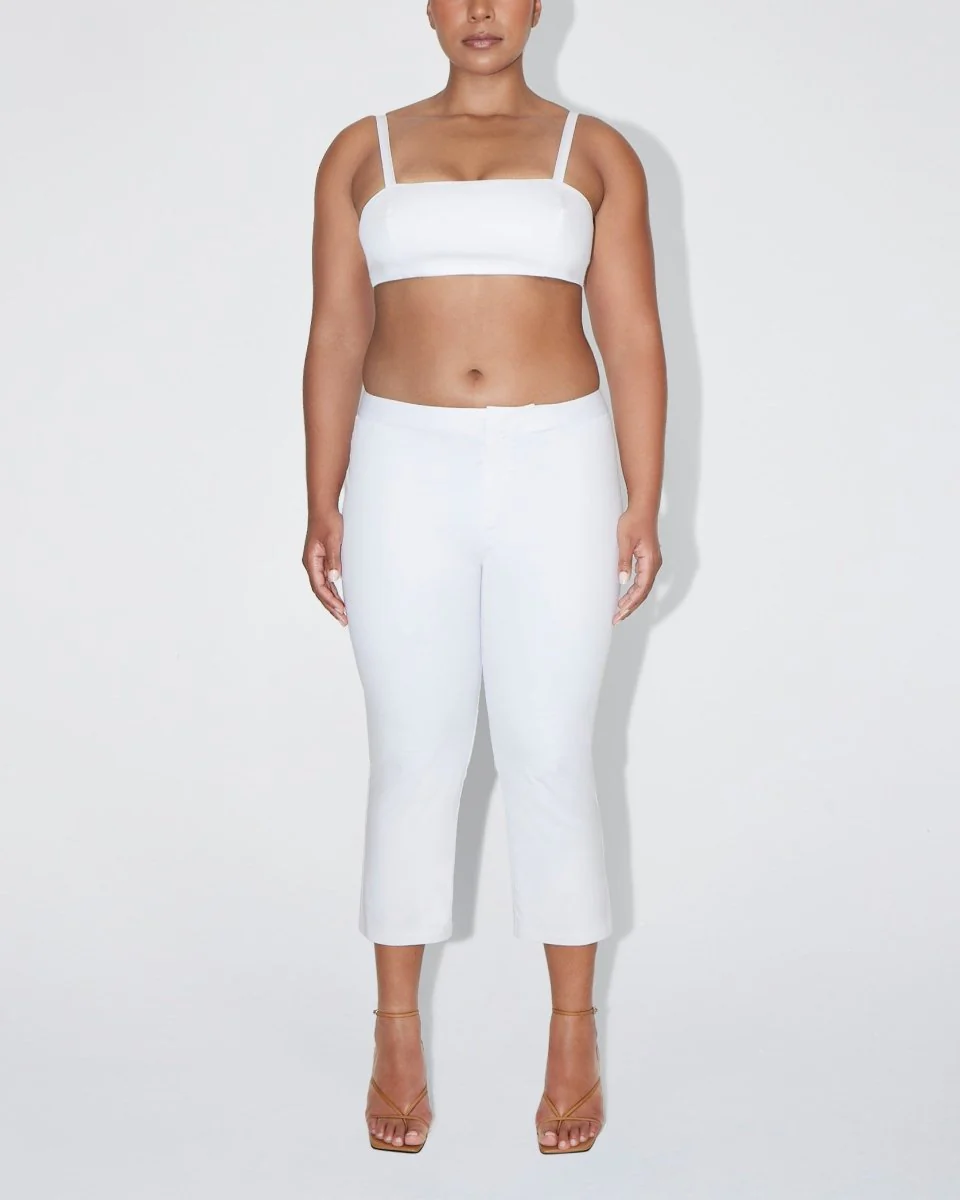 Poplin Bralette | White - Image 7
