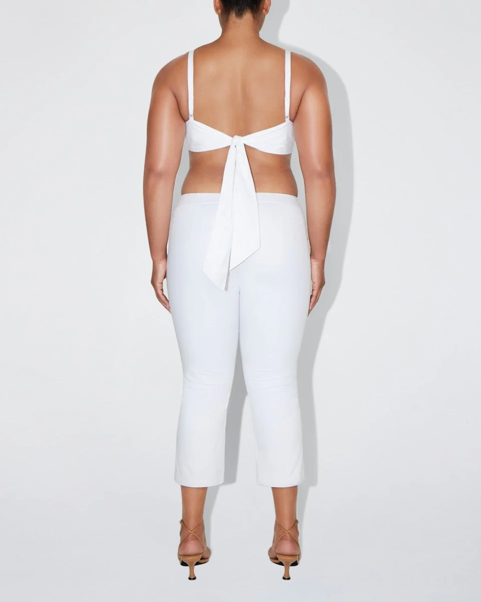 Poplin Bralette | White - Image 8