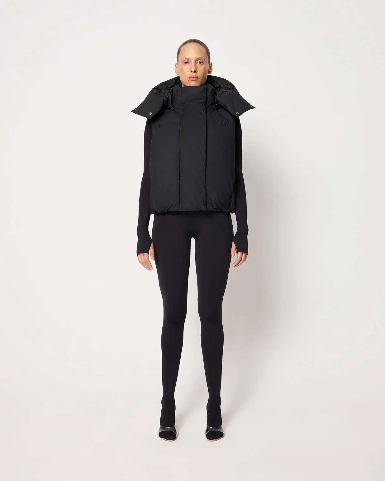 Puffer Vest | Black - Image 3