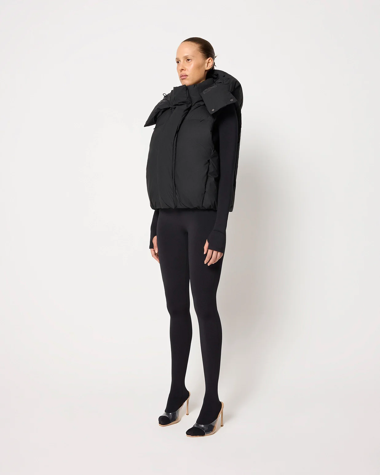 Puffer Vest | Black - Image 4
