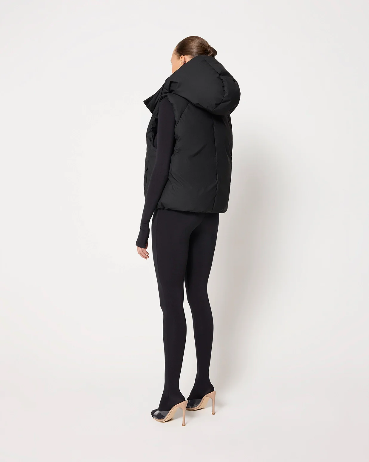 Puffer Vest | Black - Image 6