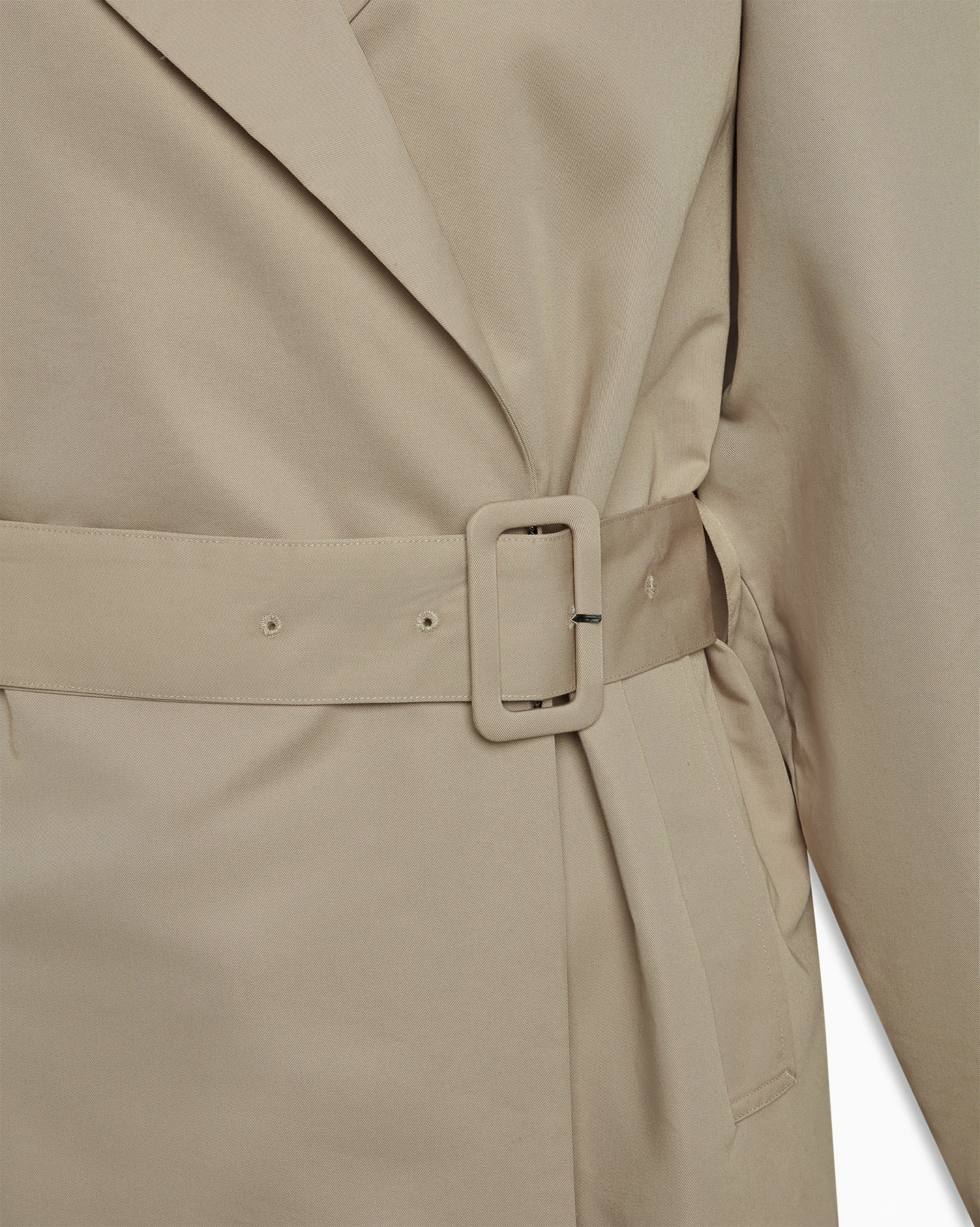 Relaxed Trench Coat | Taupe - Image 3